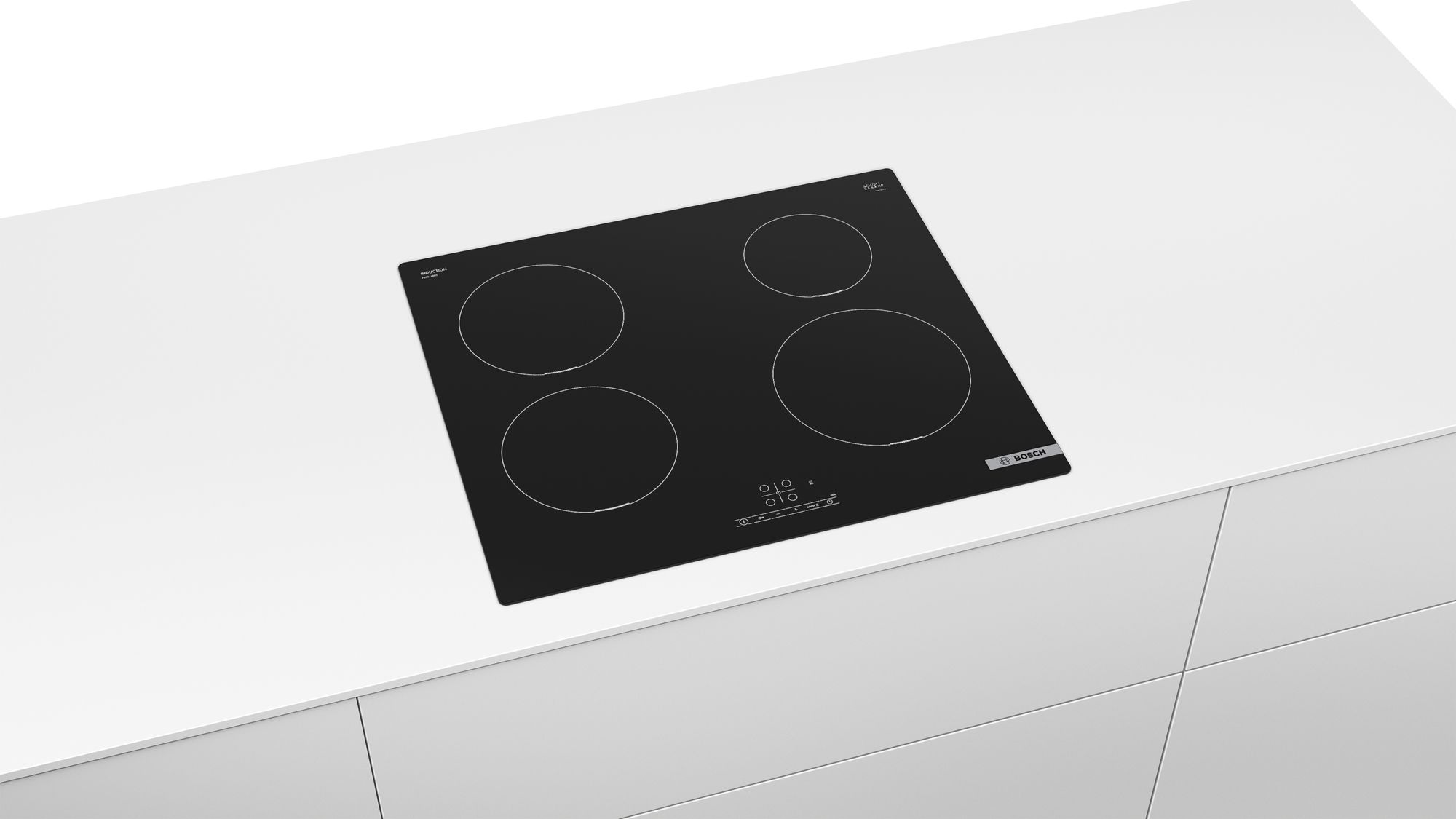BOSCH PUE611BB5E SERIE 4 inductiekookplaat - 60cm BOSCH PUE611BB5E SERIE 4 inductiekookplaat - 60cm
