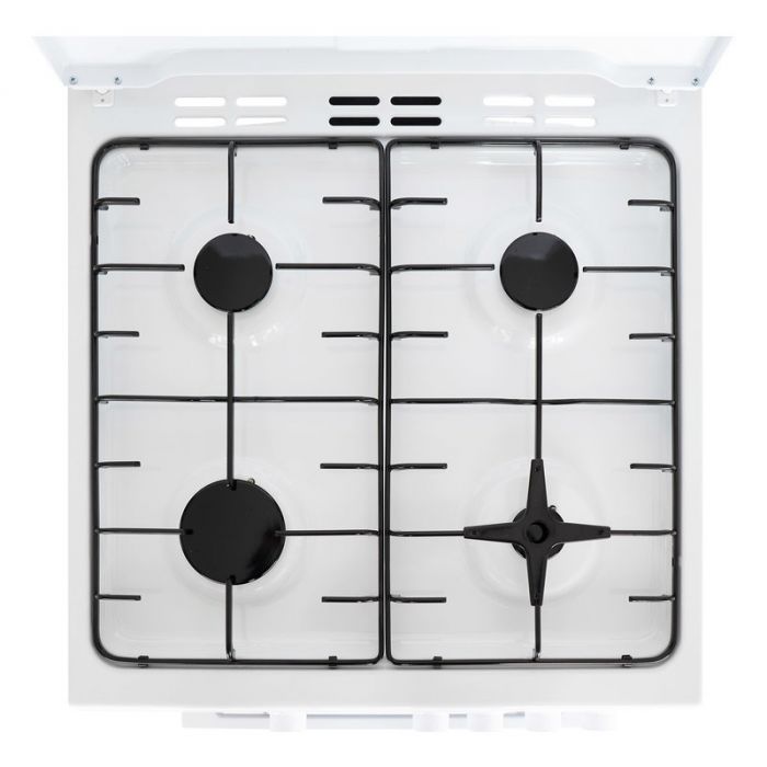 BEKO FSG62010DW2 fornuis met gaskookplaat - 60cm BEKO FSG62010DW2 fornuis met gaskookplaat - 60cm