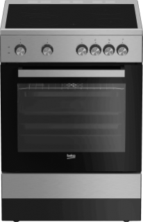 BEKO FSM67010GX fornuis met keramische kookplaat - 60cm BEKO FSM67010GX fornuis met keramische kookplaat - 60cm