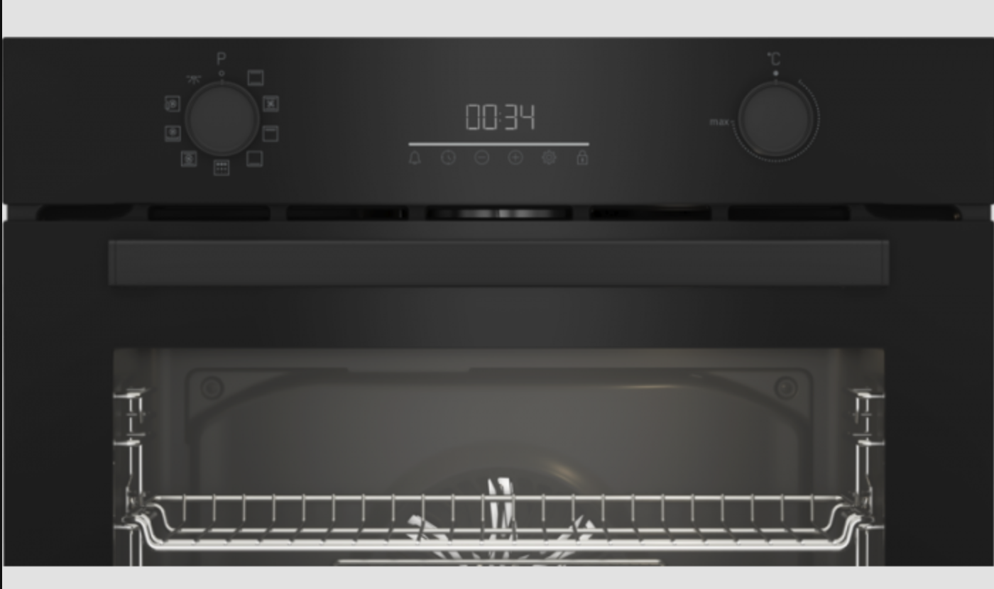 BEKO BBIM173001BPE multifunctionele oven - 60cm BEKO BBIM173001BPE multifunctionele oven - 60cm