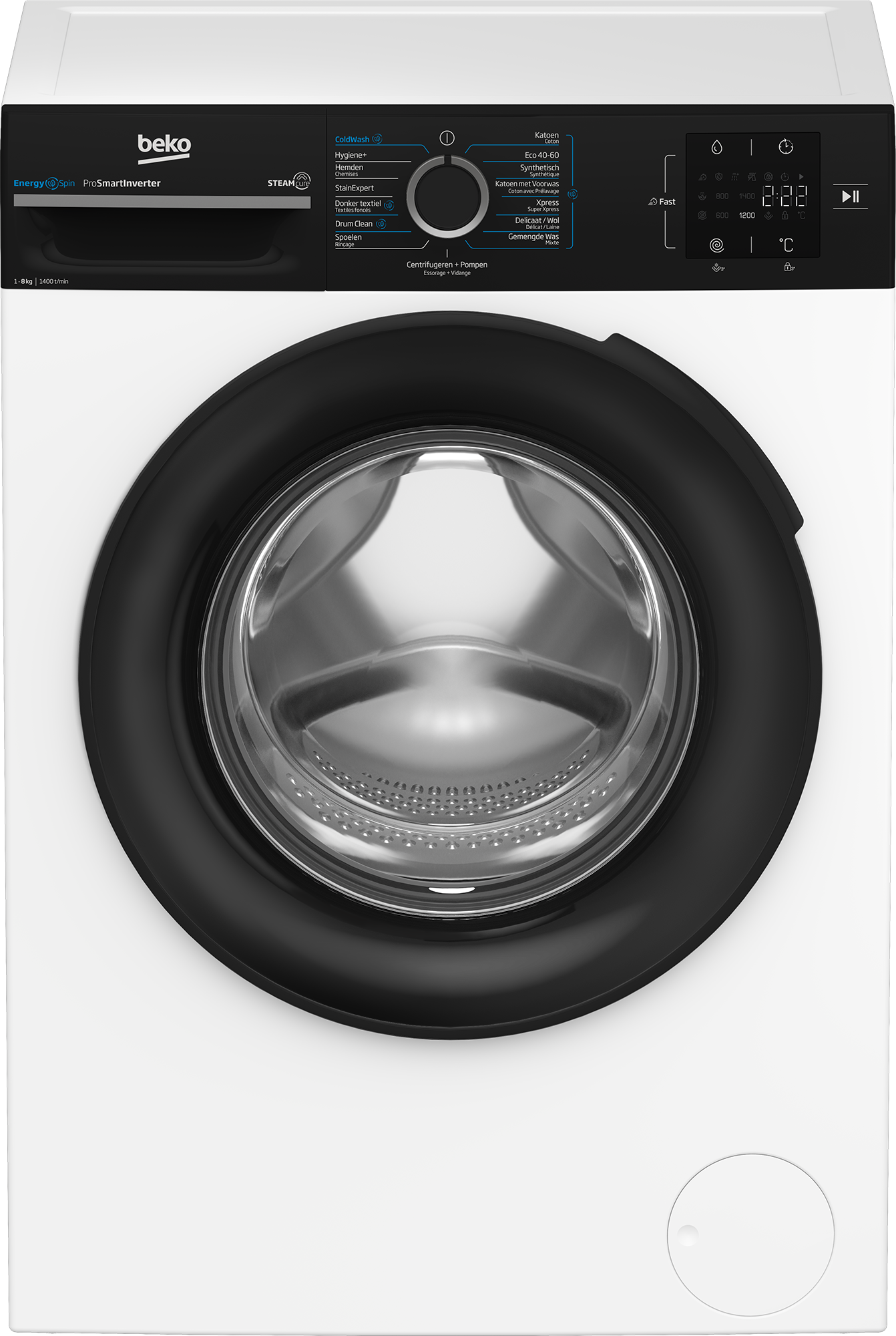 BEKO BM3WFT3841B wasmachine BEKO BM3WFT3841B wasmachine