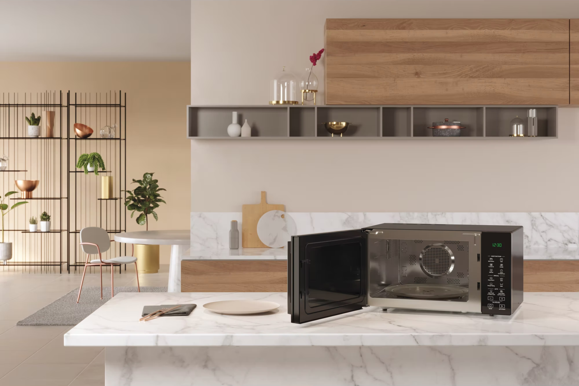 WHIRLPOOL MWP295B e combi - microgolfoven met grill