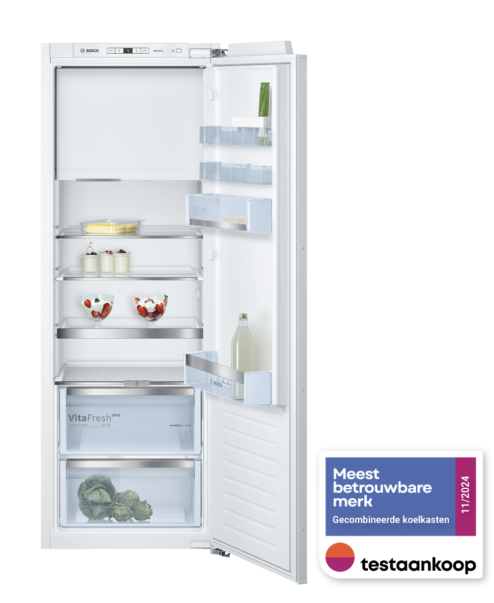 BOSCH KIL72AFE0 SERIE 6 koelkast met vriesvak - 158cm BOSCH KIL72AFE0 SERIE 6 koelkast met vriesvak - 158cm