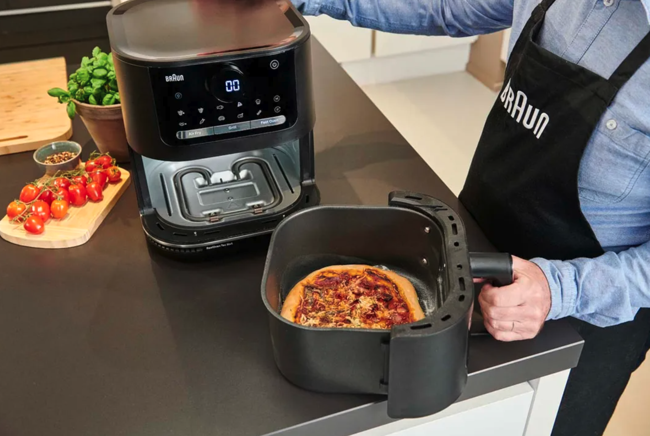 BRAUN (DELONGHI) BHHF5073IBK airfryer