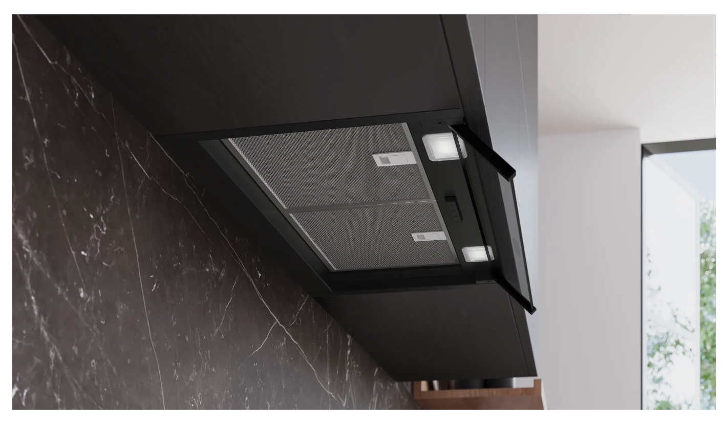 SIEMENS LJ65BCC60 geïntegreerde dampkap - 60cm