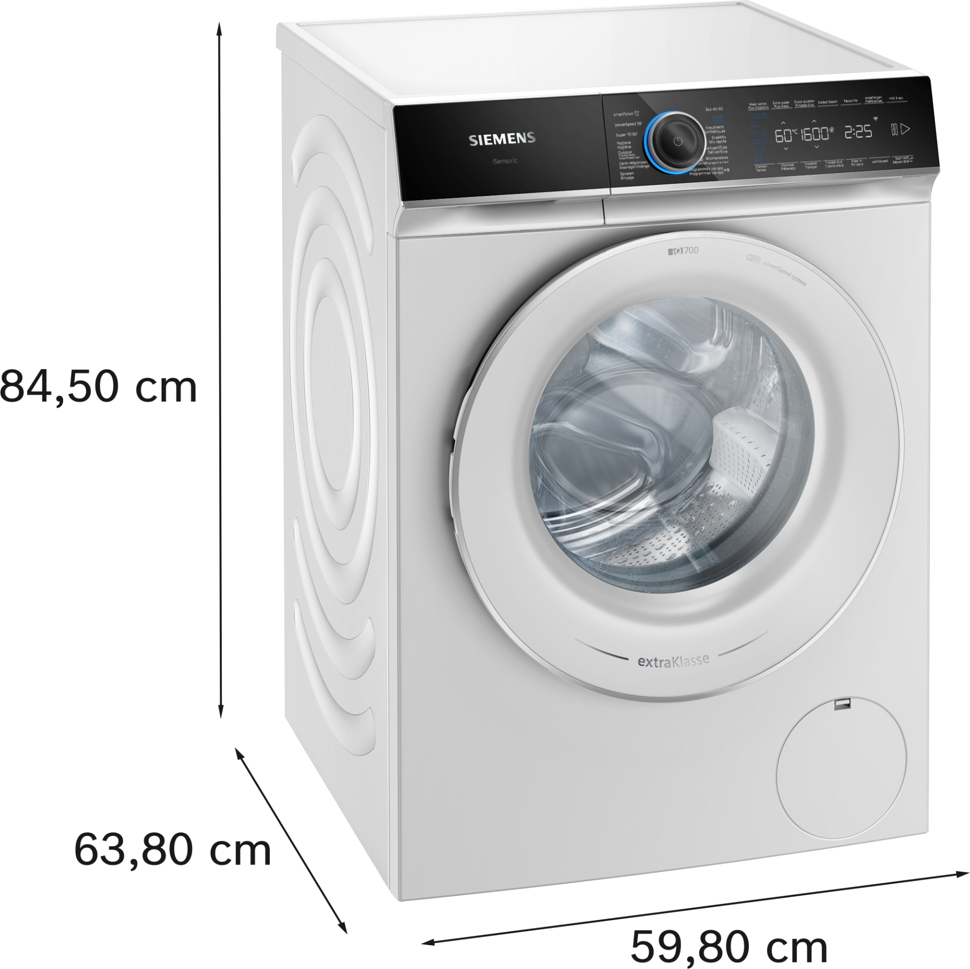 SIEMENS WG56B20TFG wasmachine