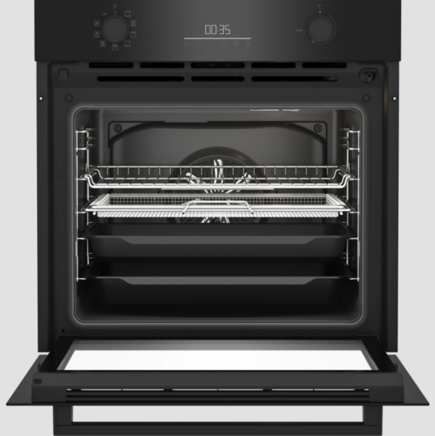 BEKO BBIM173001BPE multifunctionele oven - 60cm BEKO BBIM173001BPE multifunctionele oven - 60cm