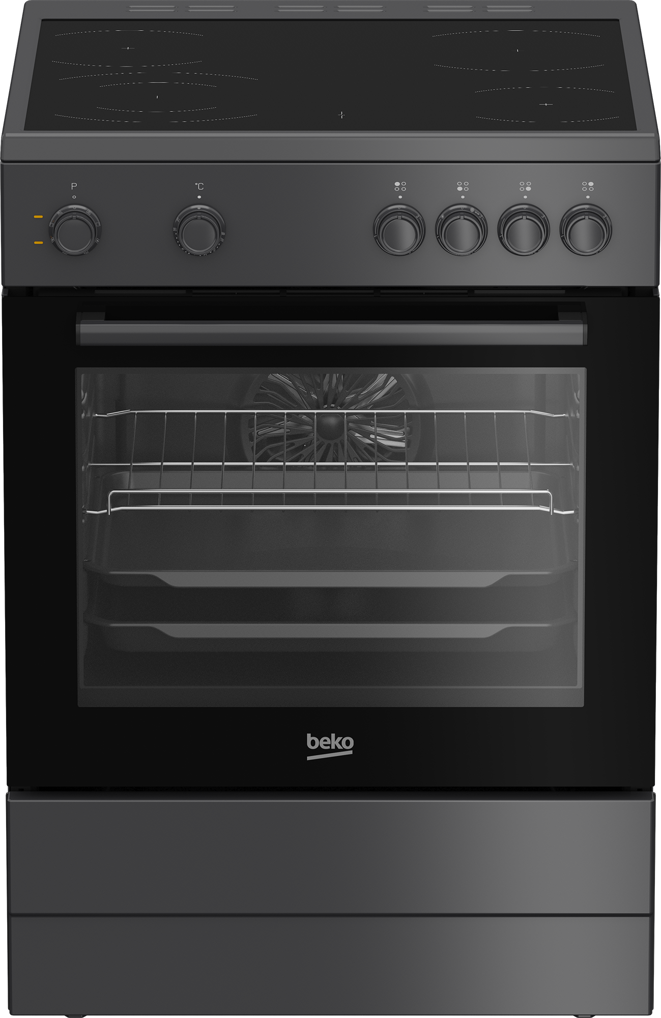 BEKO FBM6701A fornuis met electrische kookplaat - 60cm BEKO FBM6701A fornuis met electrische kookplaat - 60cm