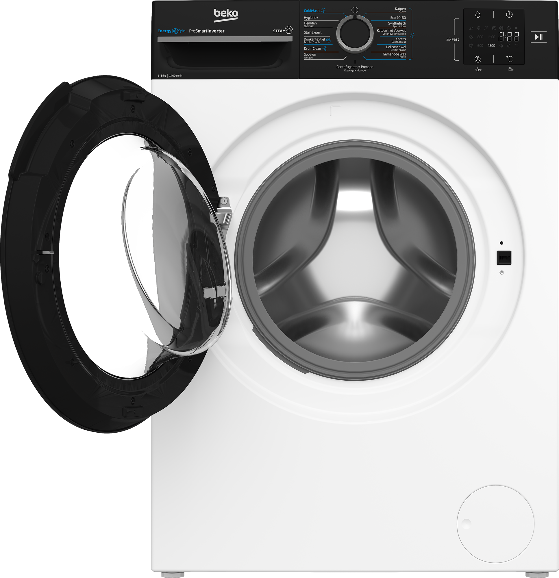 BEKO BM3WFT3841B wasmachine BEKO BM3WFT3841B wasmachine