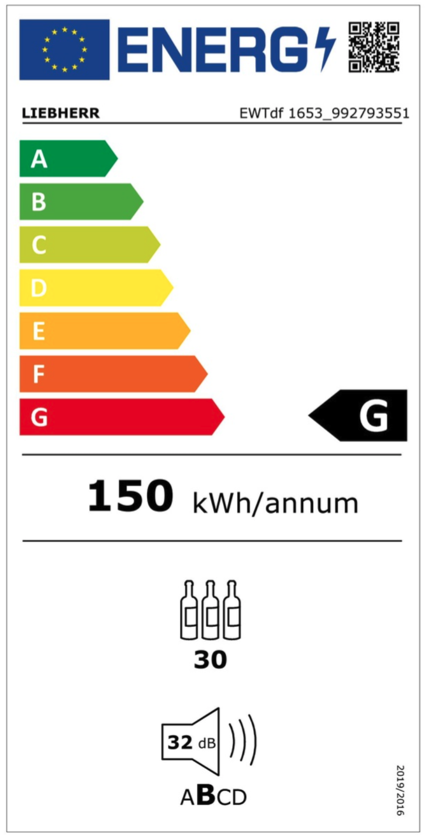 LIEBHERR EWTDF165326 integreerbare wijnklimaatkast LIEBHERR EWTDF165326 integreerbare wijnklimaatkast
