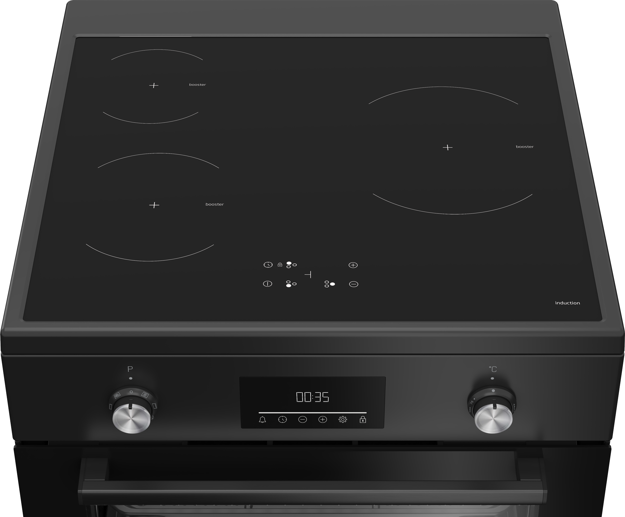 BEKO FBMA6930GA fornuis met inductie kookplaat - 60cm