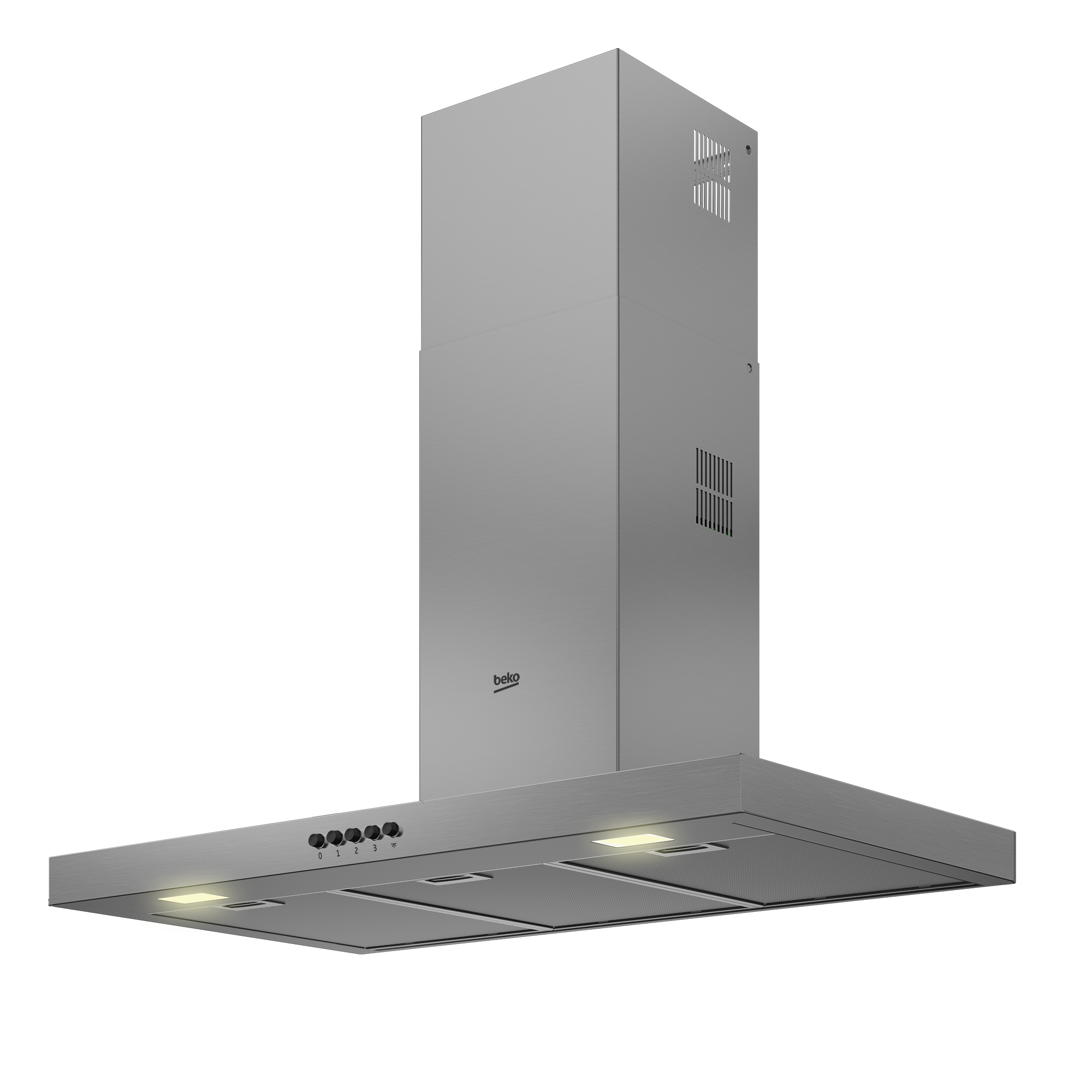 BEKO BHCB91622BXH wandschouwdampkap - 90cm BEKO BHCB91622BXH wandschouwdampkap - 90cm