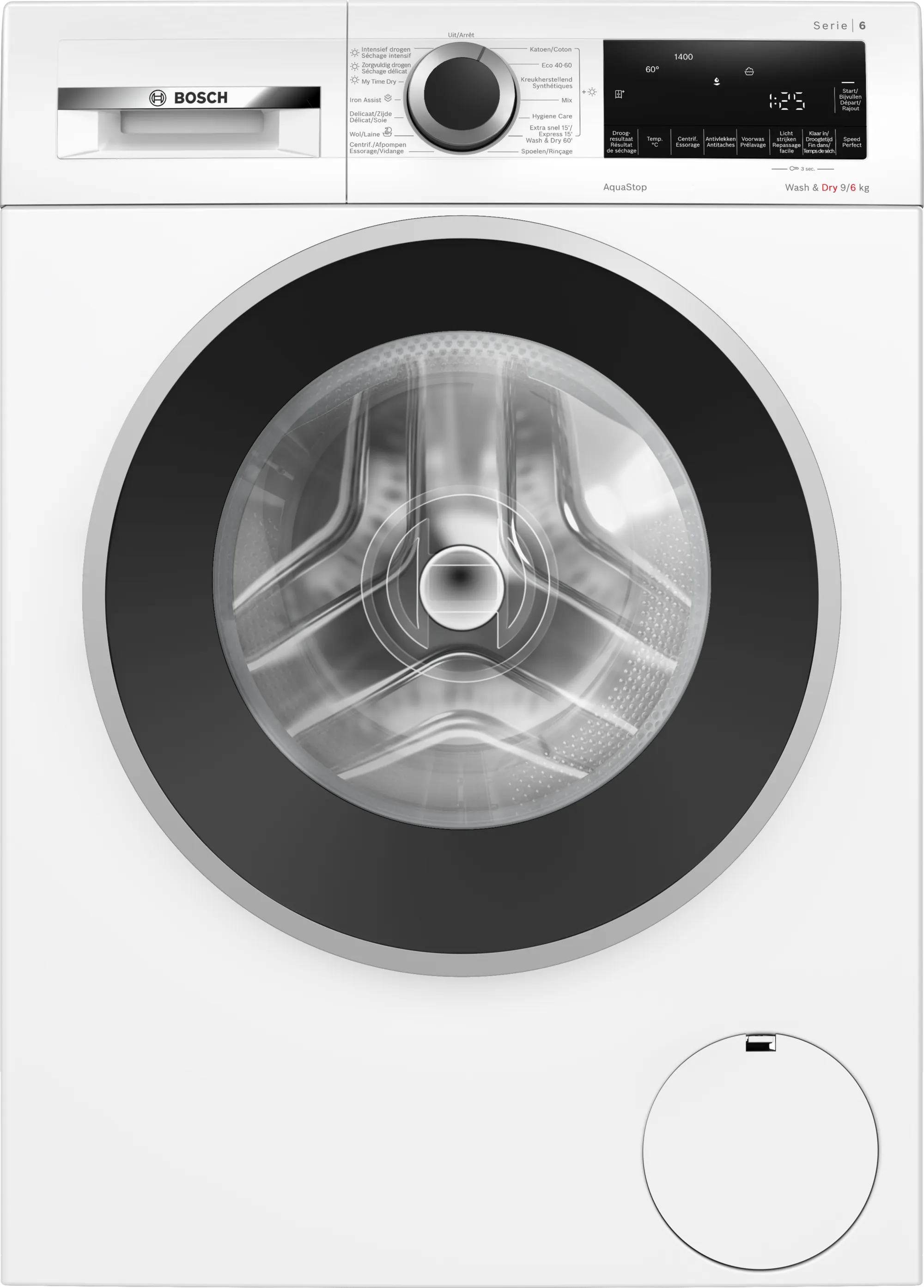 BOSCH WNG24406FG Serie 6 was- droogcombinatie BOSCH WNG24406FG Serie 6 was- droogcombinatie