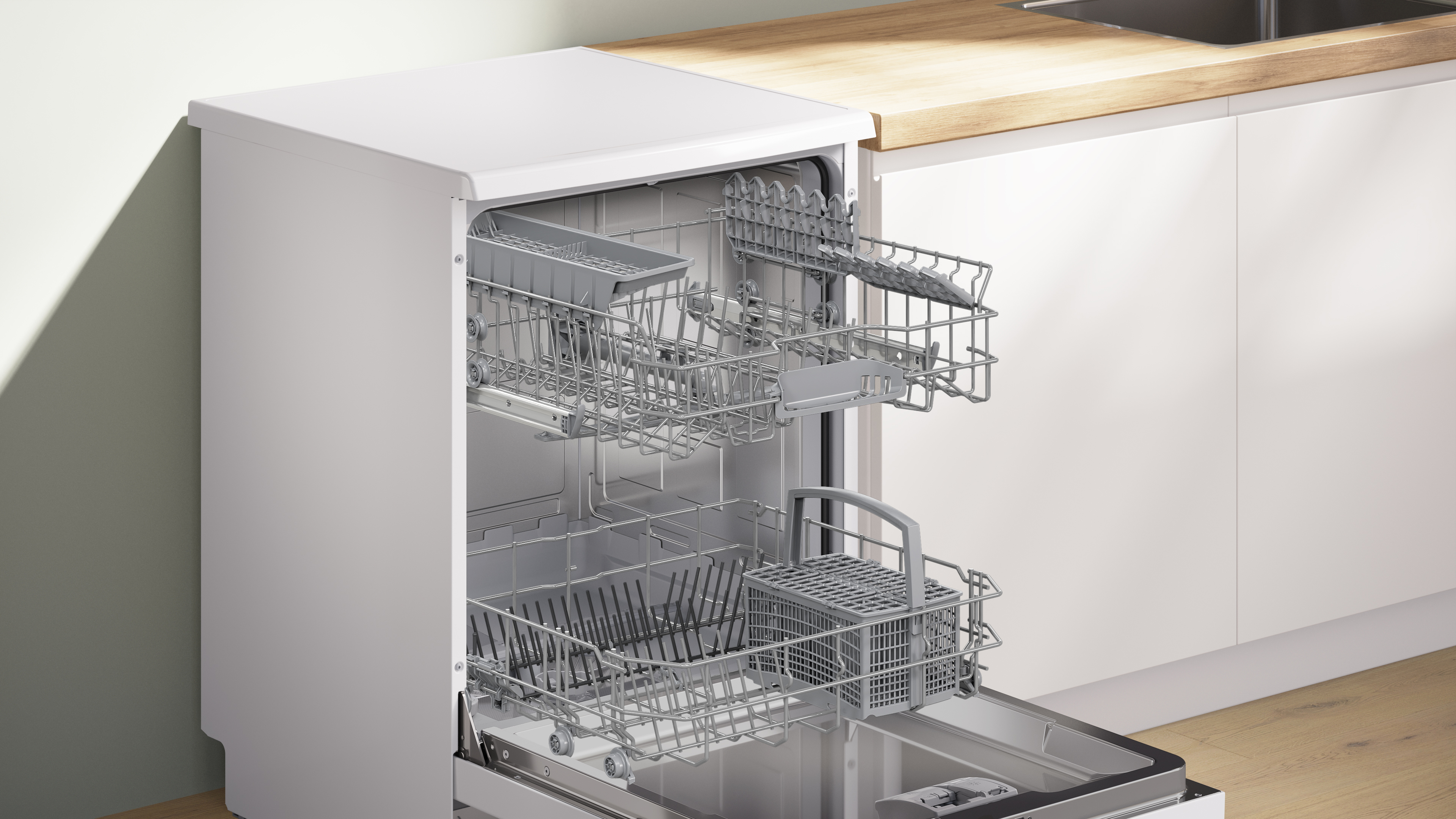 BOSCH SMS2HTW02E SERIE 2 vrijstaande vaatwasser
