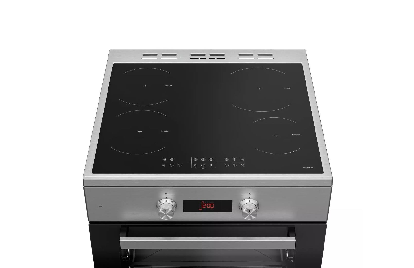 BEKO FSM89302GXS fornuis met inductie kookplaat - 60cm BEKO FSM89302GXS fornuis met inductie kookplaat - 60cm