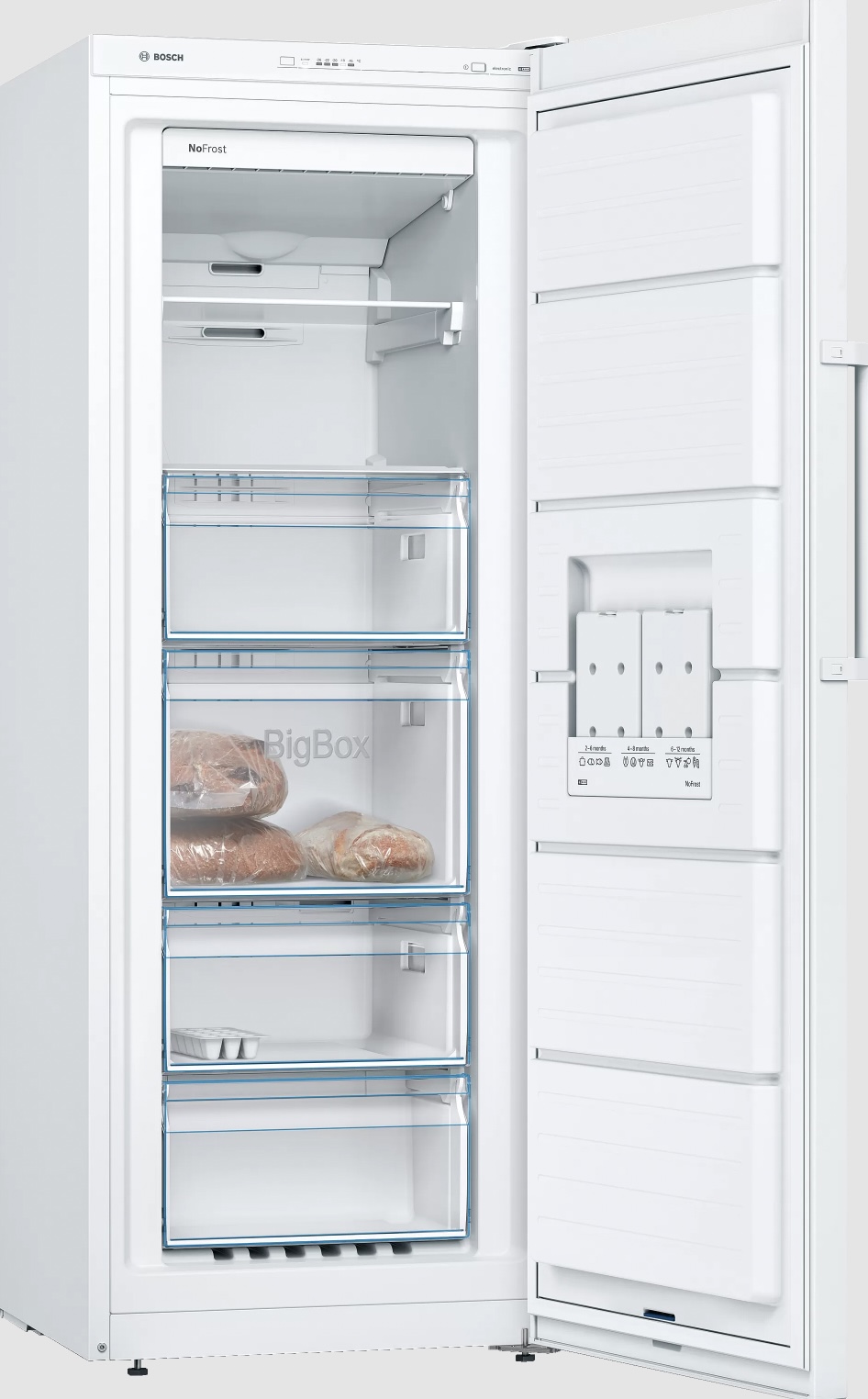 BOSCH GSN29VWEP SERIE 4 vrijstaande vriezer - 161cm