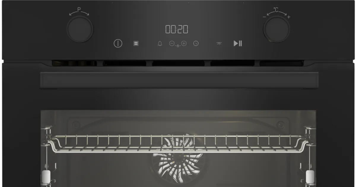BEKO BBVM17400BDS multifunctionele oven met stoomtoevoeging - 60cm  BEKO BBVM17400BDS multifunctionele oven met stoomtoevoeging - 60cm