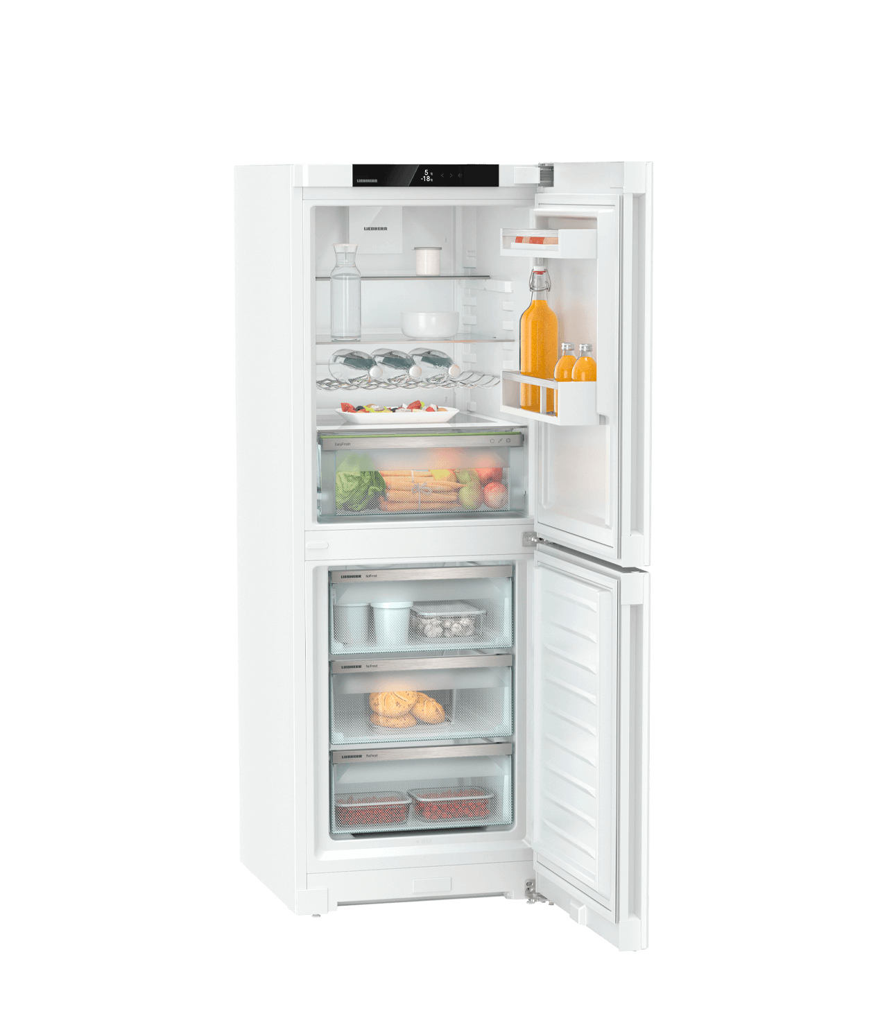 LIEBHERR CND502320 vrijstaande koel-/vriescombinatie - 165cm