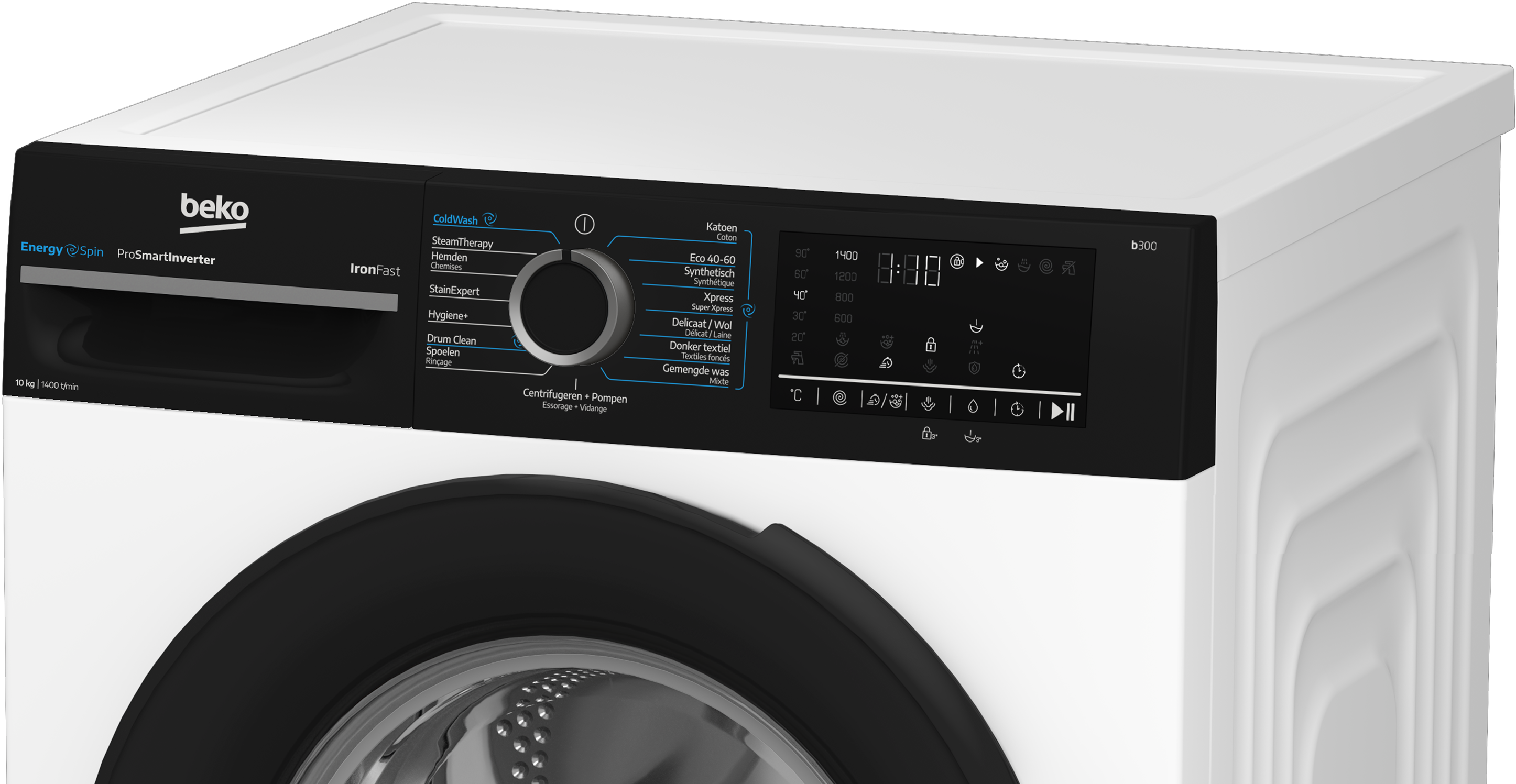 BEKO BM3WFU41041B wasmachine
