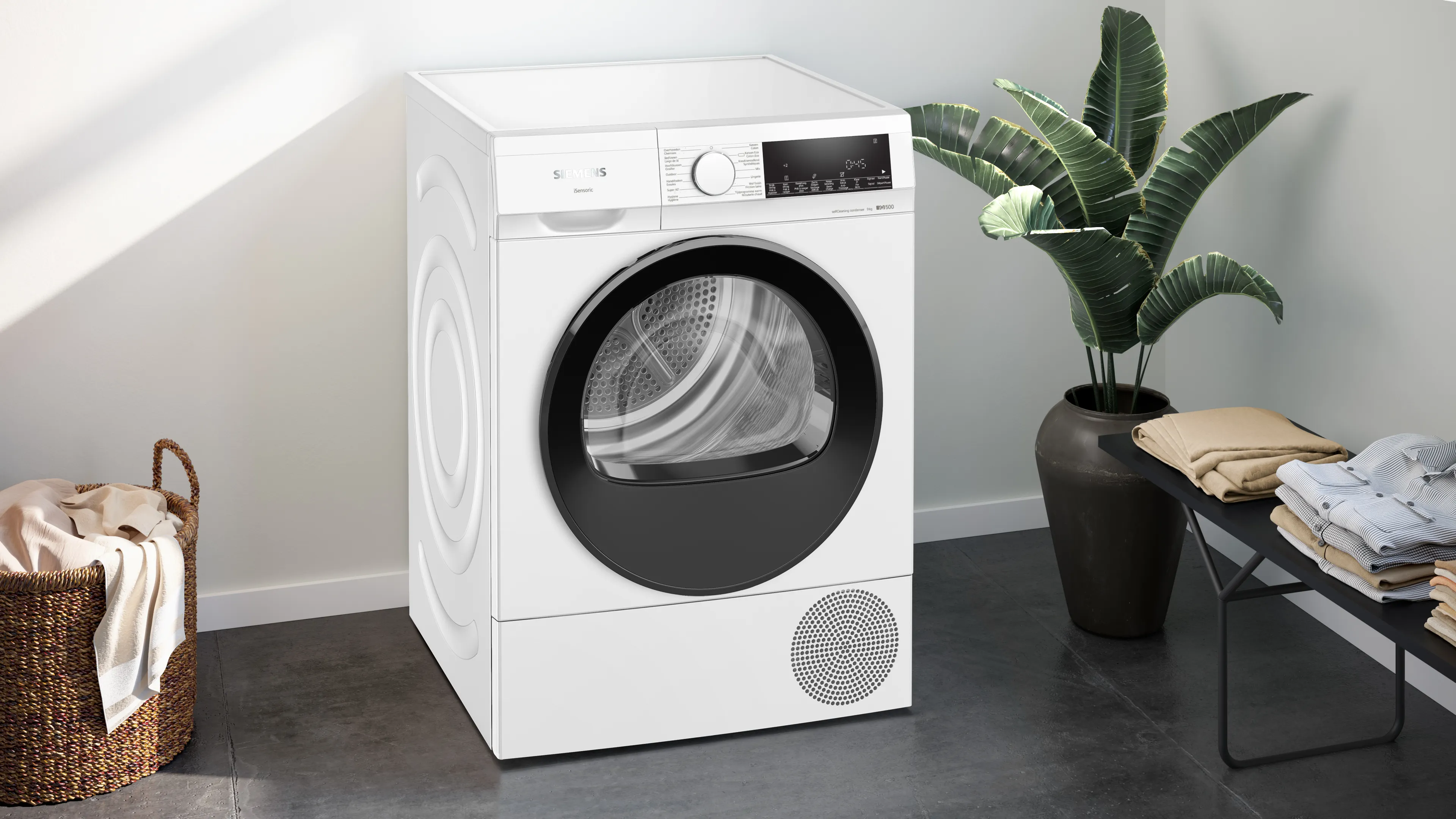 SIEMENS WQ45G2D5FG IQ500 droogkast SIEMENS WQ45G2D5FG IQ500 droogkast