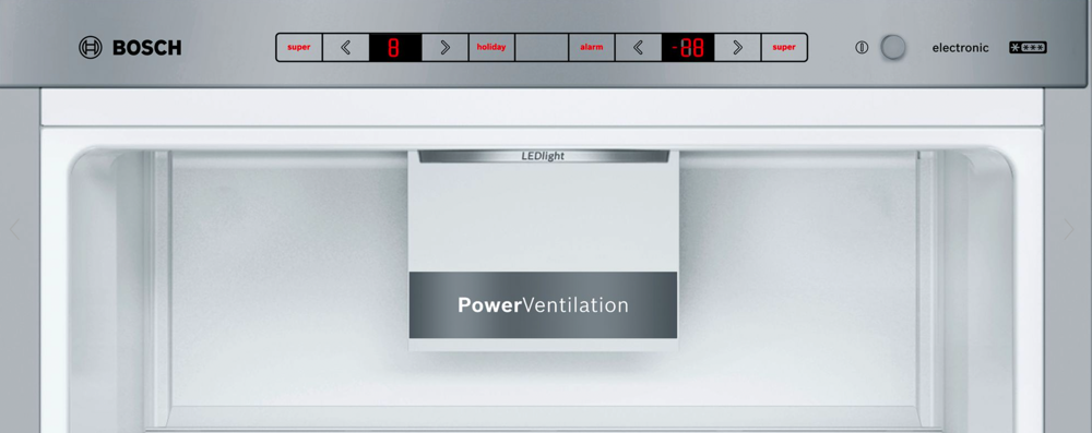 BOSCH KGE36ALCA SERIE 6 vrijstaande koel-/vriescombinatie - 186cm