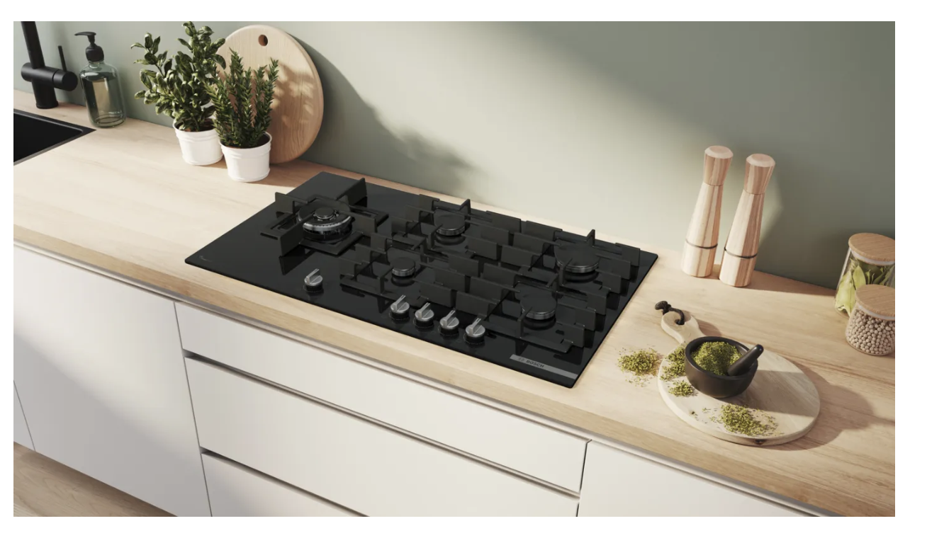 BOSCH PPM9A6I40 gaskookplaat - 90cm BOSCH PPM9A6I40 gaskookplaat - 90cm