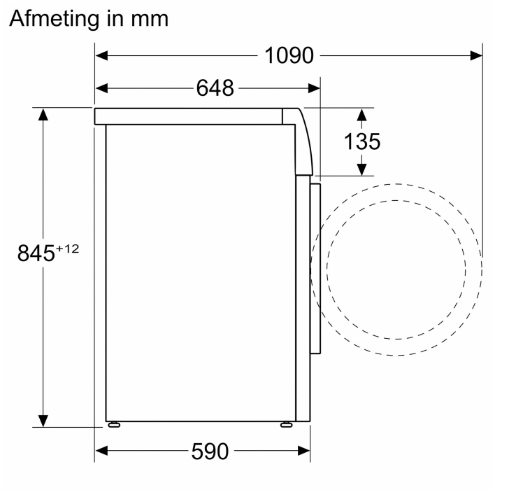 BOSCH WGB2560SFG SERIE 8 wasmachine BOSCH WGB2560SFG SERIE 8 wasmachine