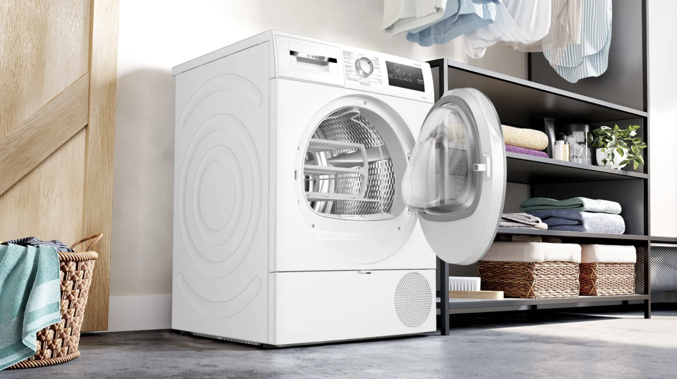 BOSCH WTH8520SFG Serie 4 droogkast