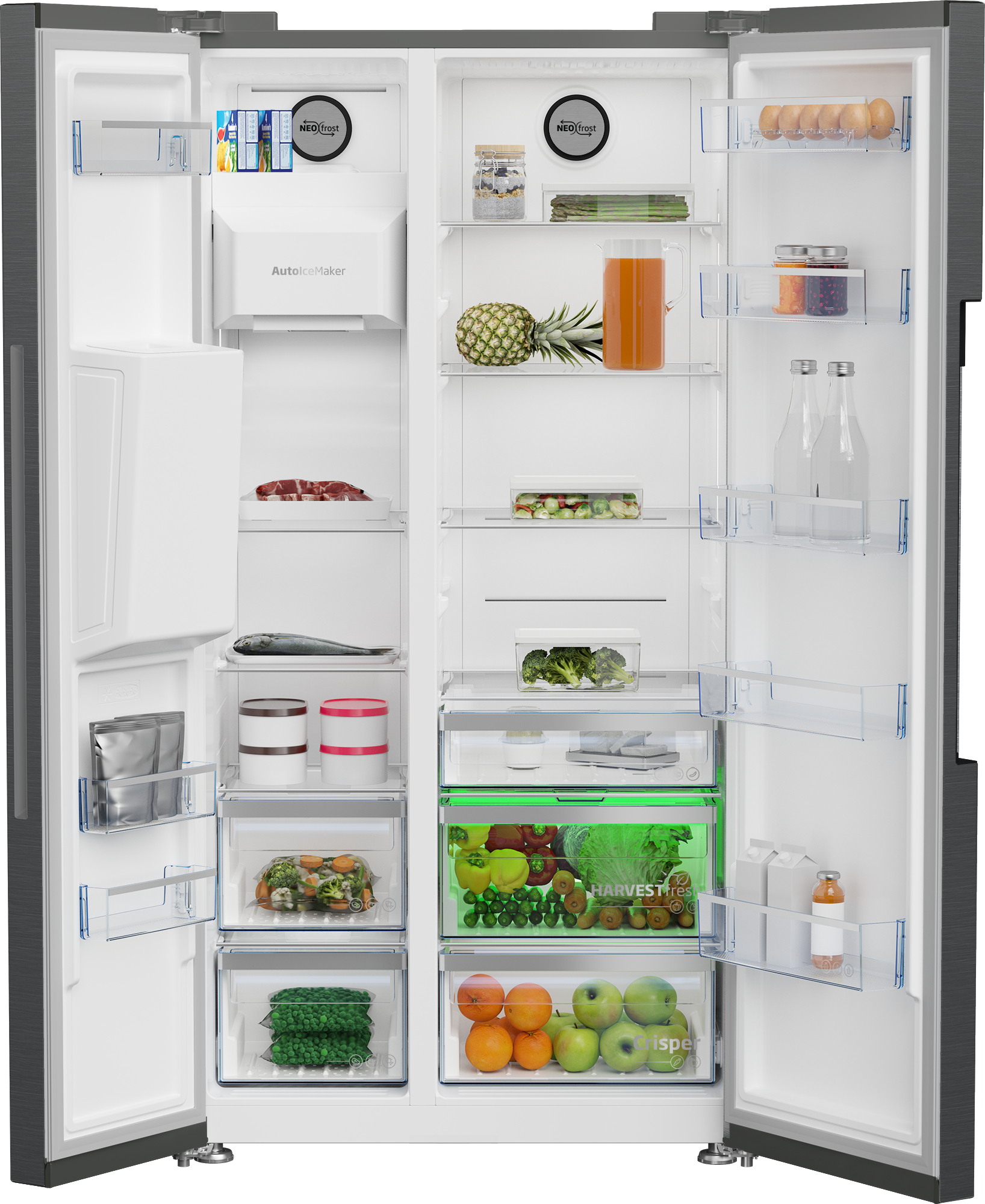 BEKO B7RGNE665ZDS side-by-side - 178cm BEKO B7RGNE665ZDS side-by-side - 178cm