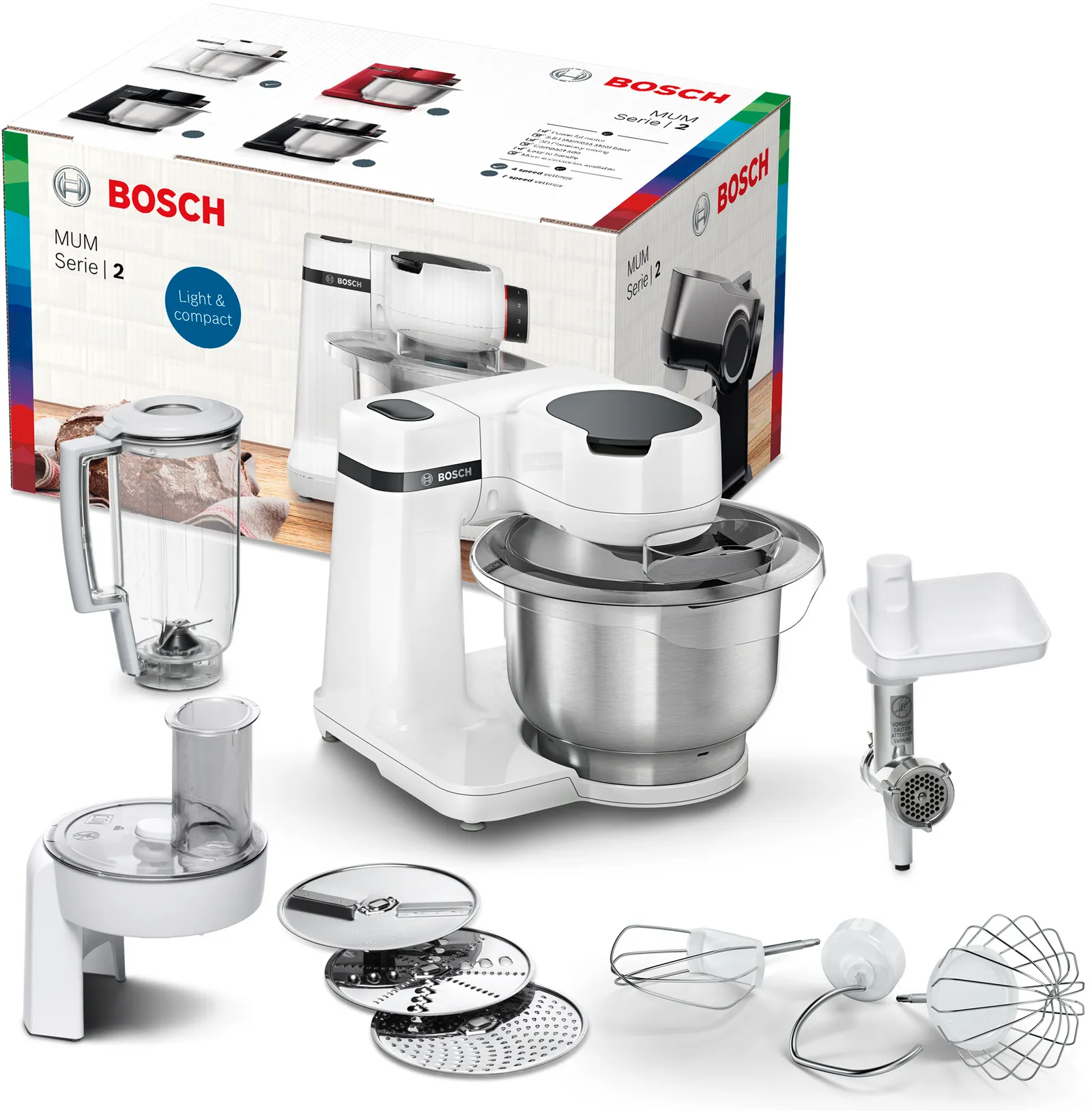 BOSCH SDA  MUMS2EW30 SERIE 2 keukenrobot
