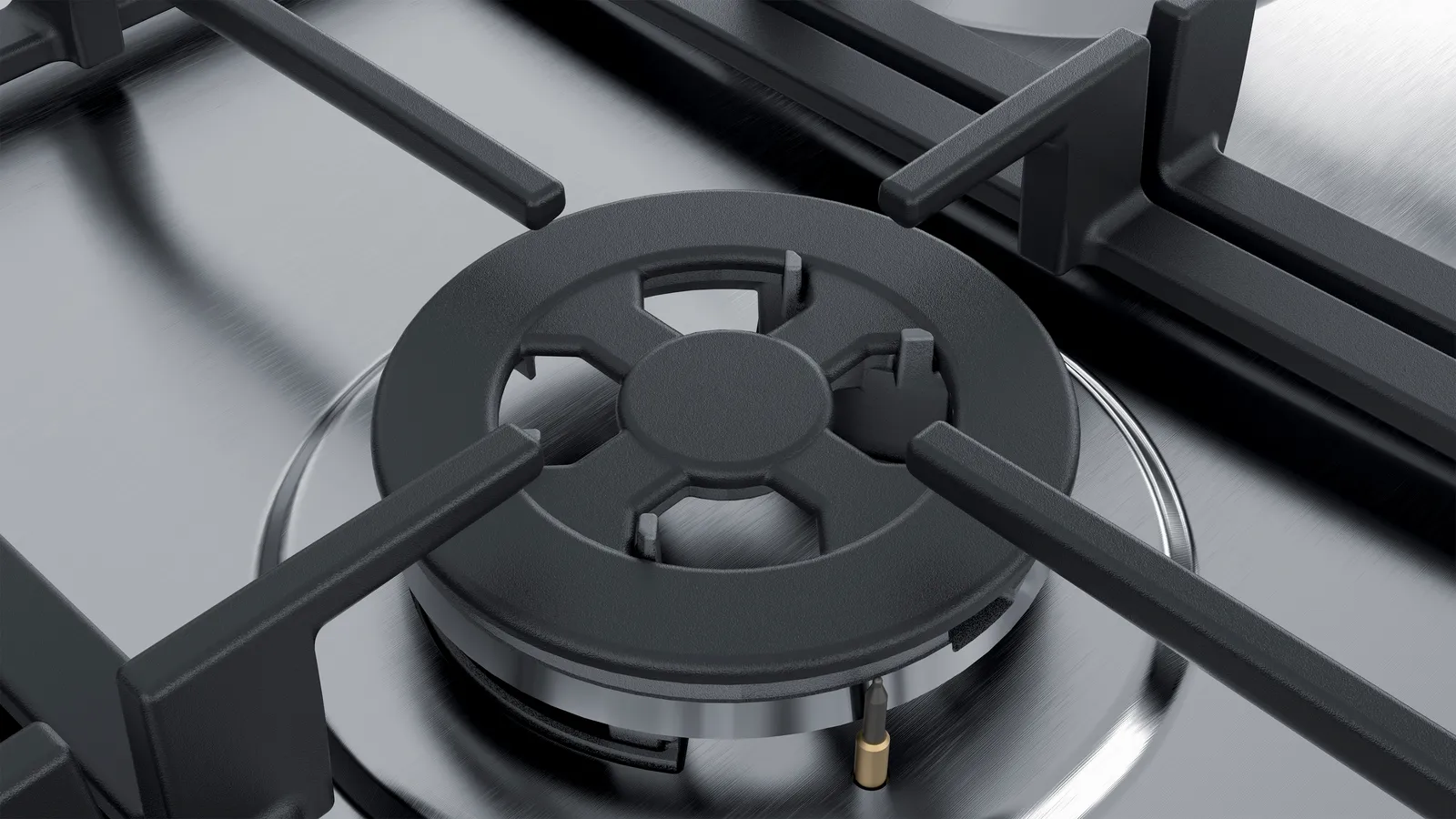 BOSCH PGQ7B5B90 SERIE 4 gaskookplaat - 75cm BOSCH PGQ7B5B90 SERIE 4 gaskookplaat - 75cm