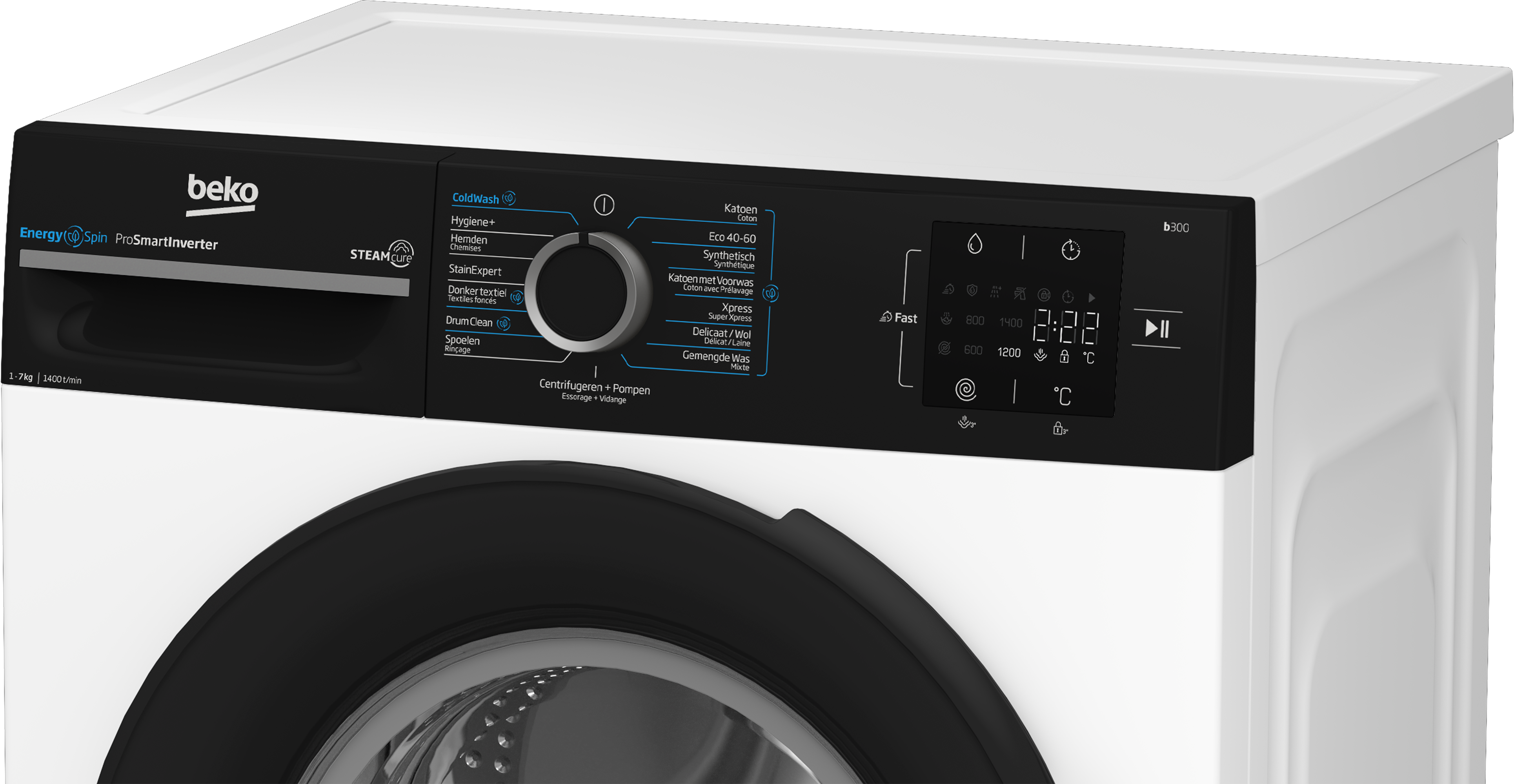 BEKO BM3WFU3741B wasmachine BEKO BM3WFU3741B wasmachine