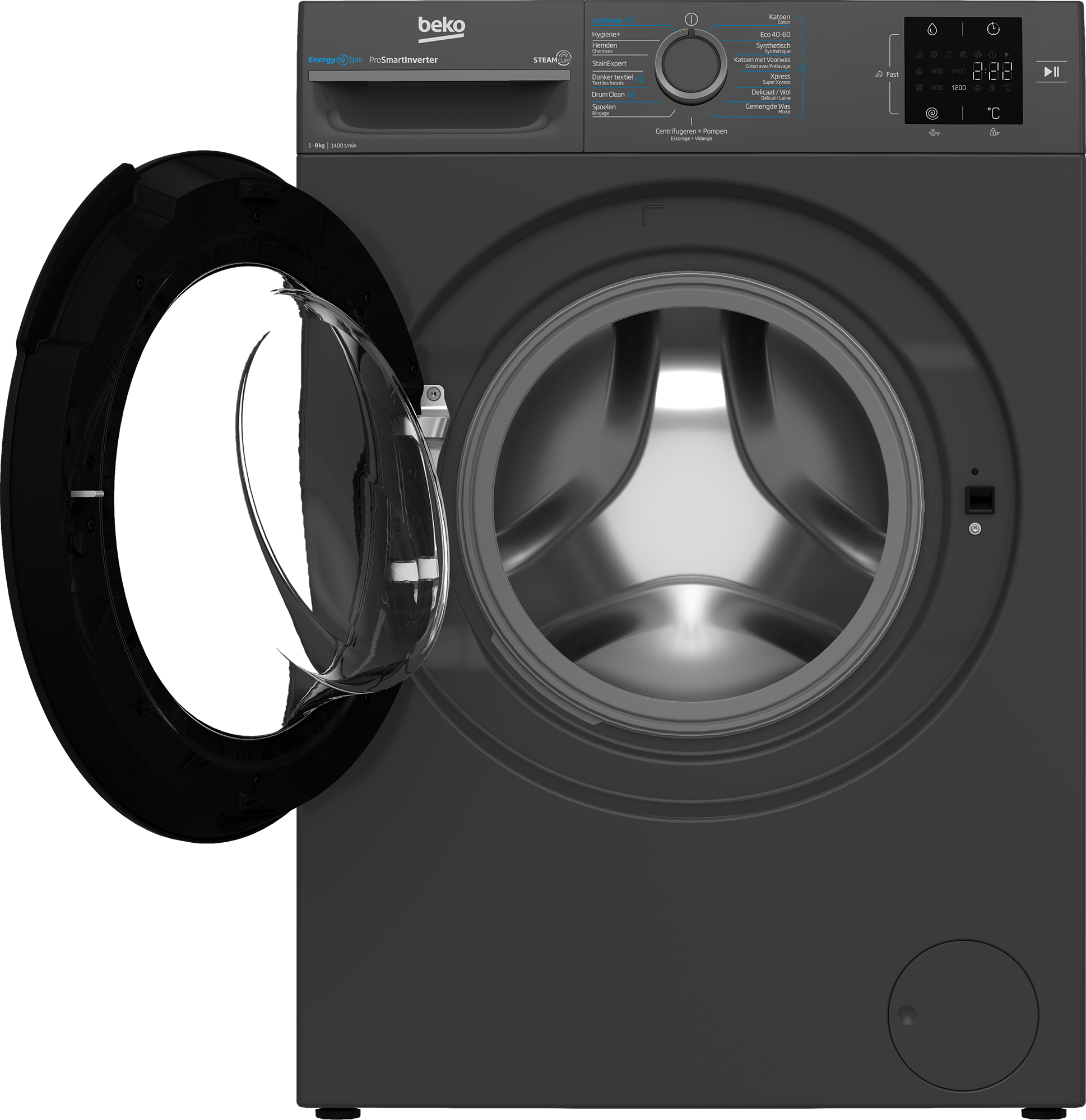 BEKO BM3WFT3841A wasmachine BEKO BM3WFT3841A wasmachine