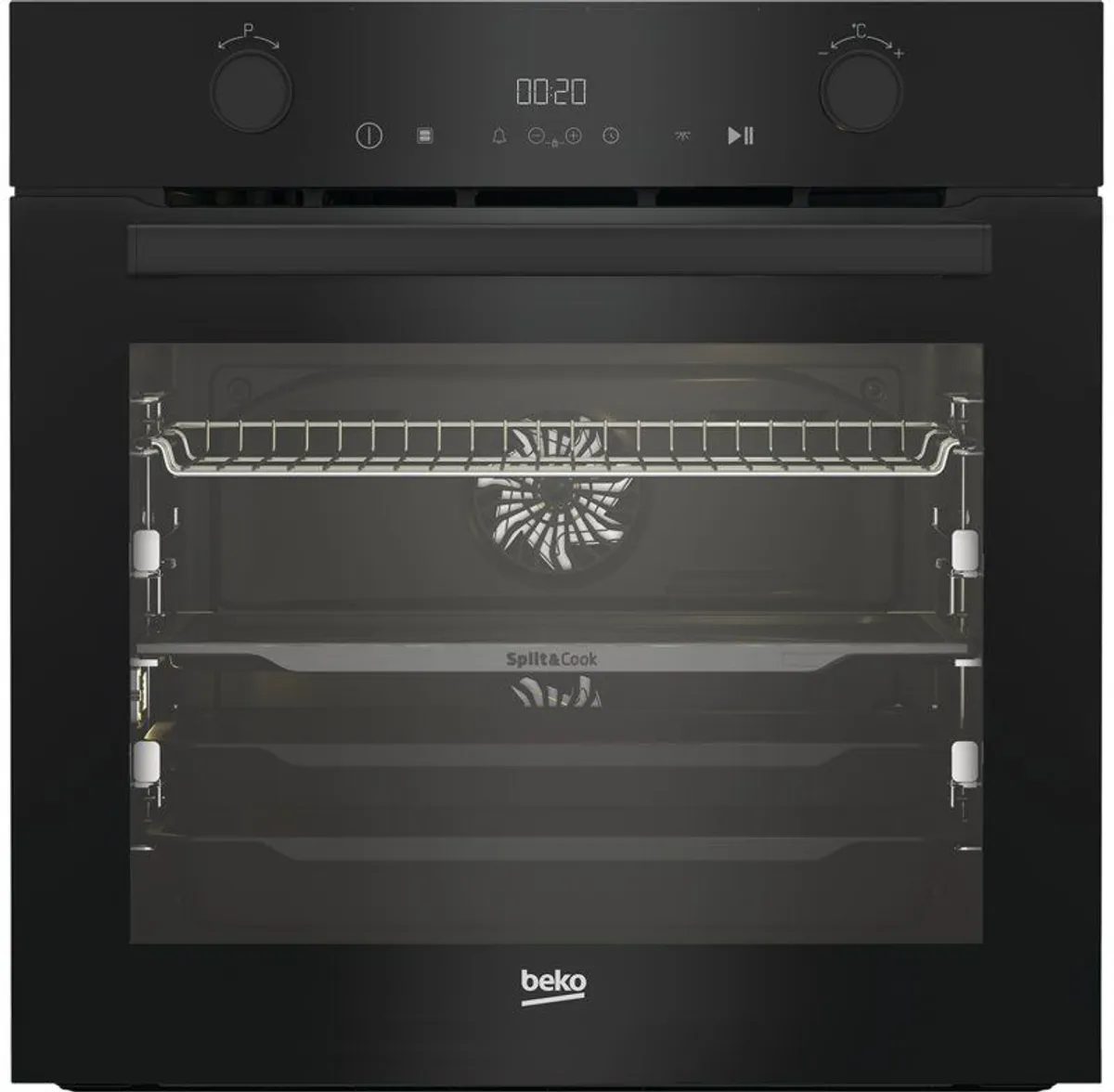 BEKO BBVM17400BDS multifunctionele oven met stoomtoevoeging - 60cm  BEKO BBVM17400BDS multifunctionele oven met stoomtoevoeging - 60cm
