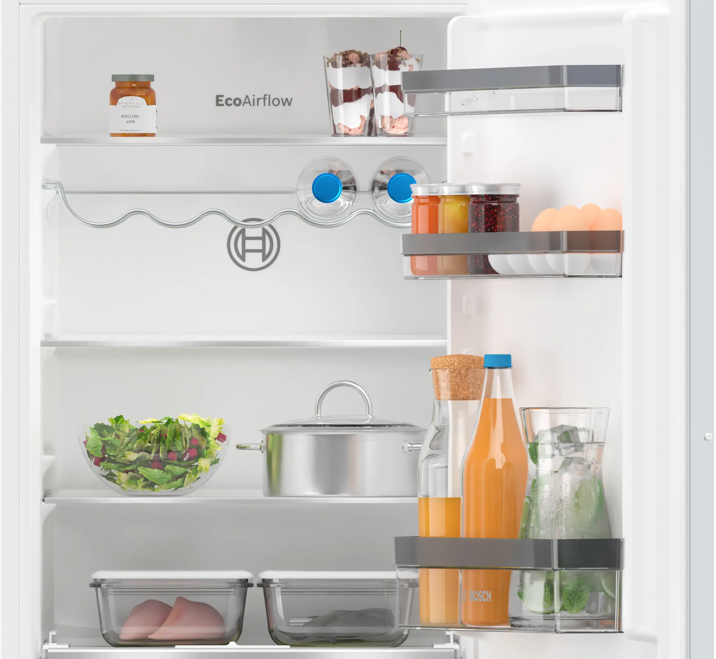 BOSCH KIV86VSE0 SERIE 4 koel-/vriescombinatie - 178cm BOSCH KIV86VSE0 SERIE 4 koel-/vriescombinatie - 178cm