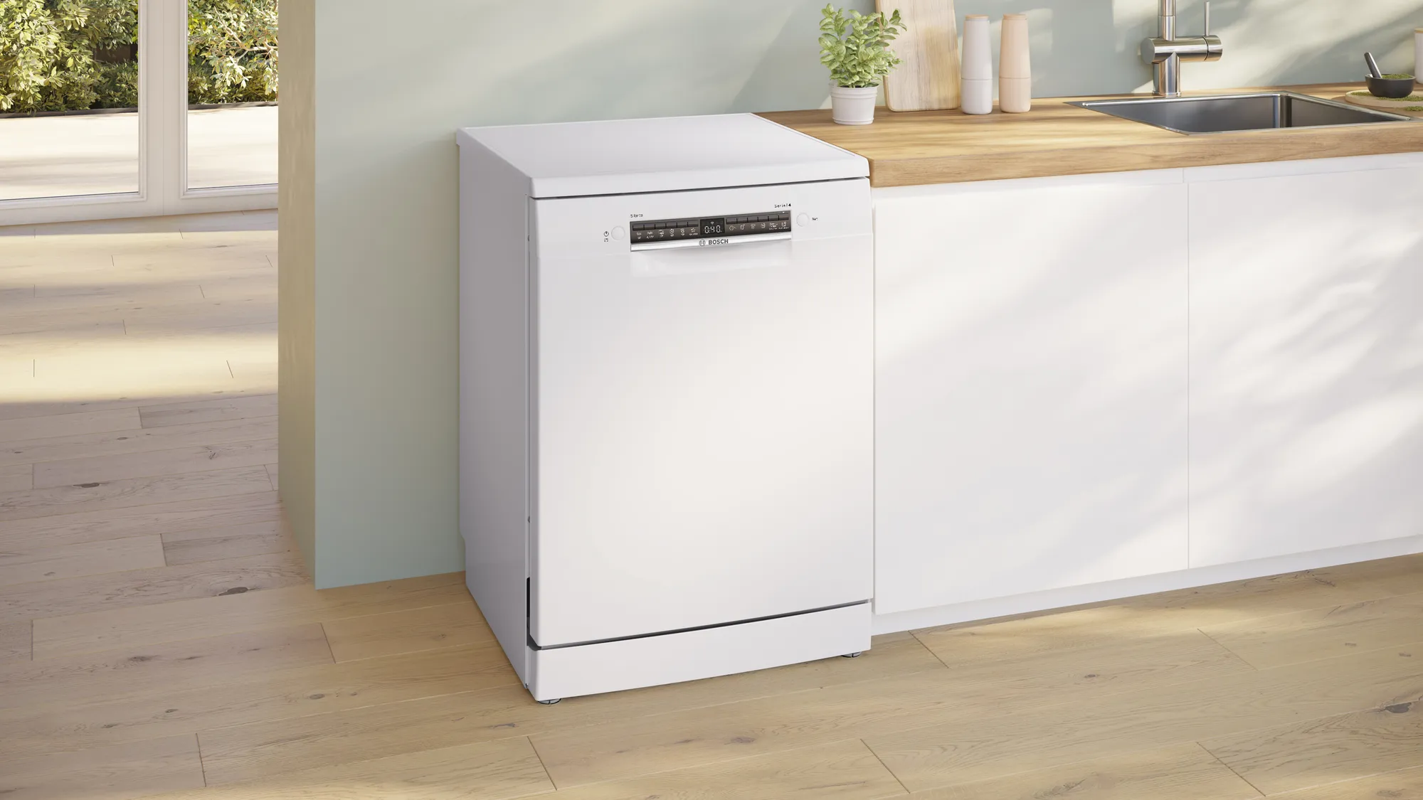 BOSCH SMS4HTW00E SERIE 4 vrijstaande vaatwasser