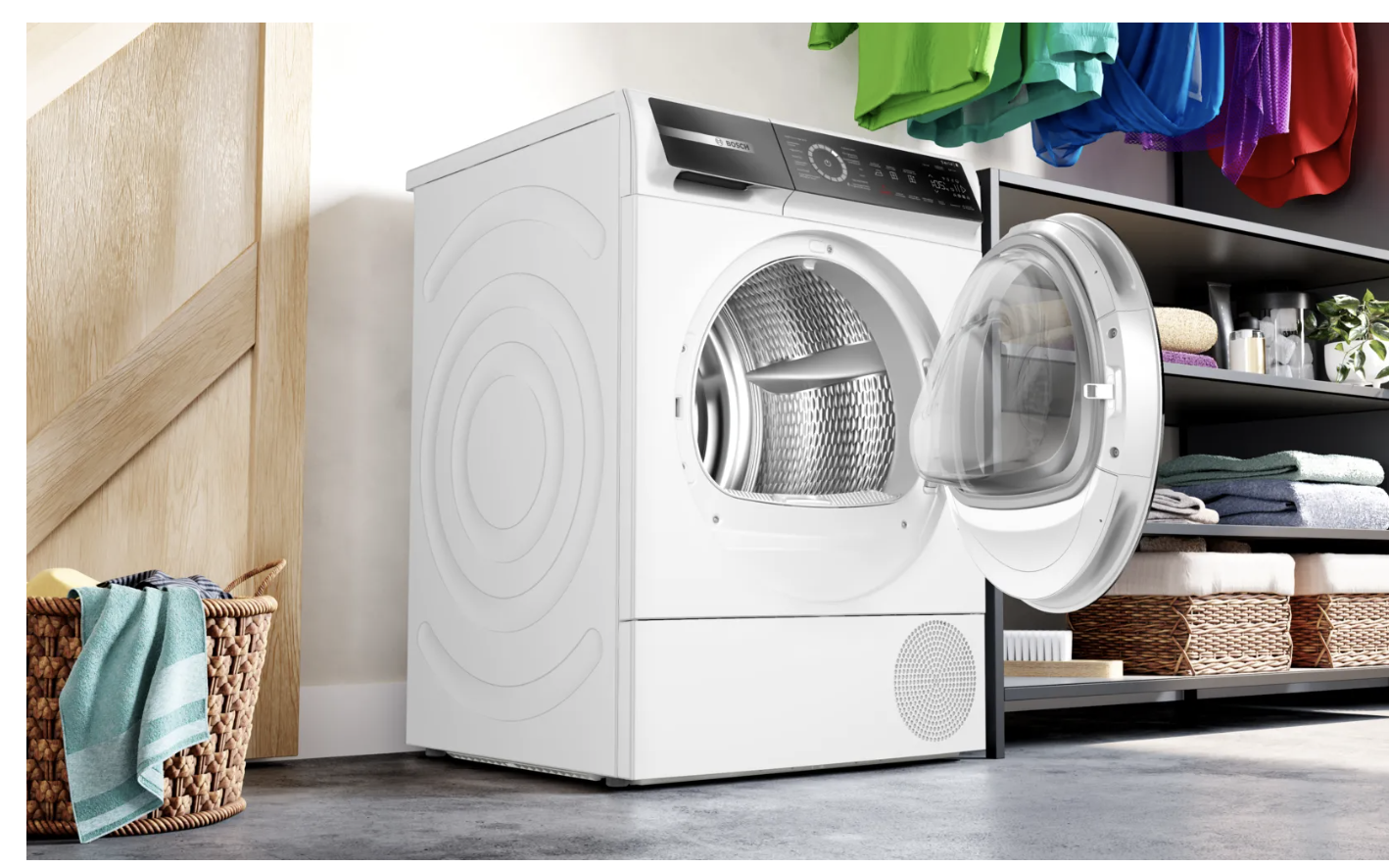 BOSCH WQB246DAFG SERIE 8 droogkast - warmtepomp BOSCH WQB246DAFG SERIE 8 droogkast - warmtepomp