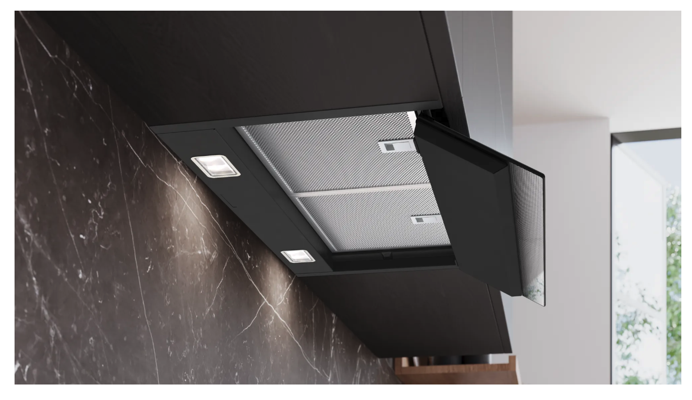 SIEMENS LJ67BDP60 geïntegreerde dampkap - 60cm