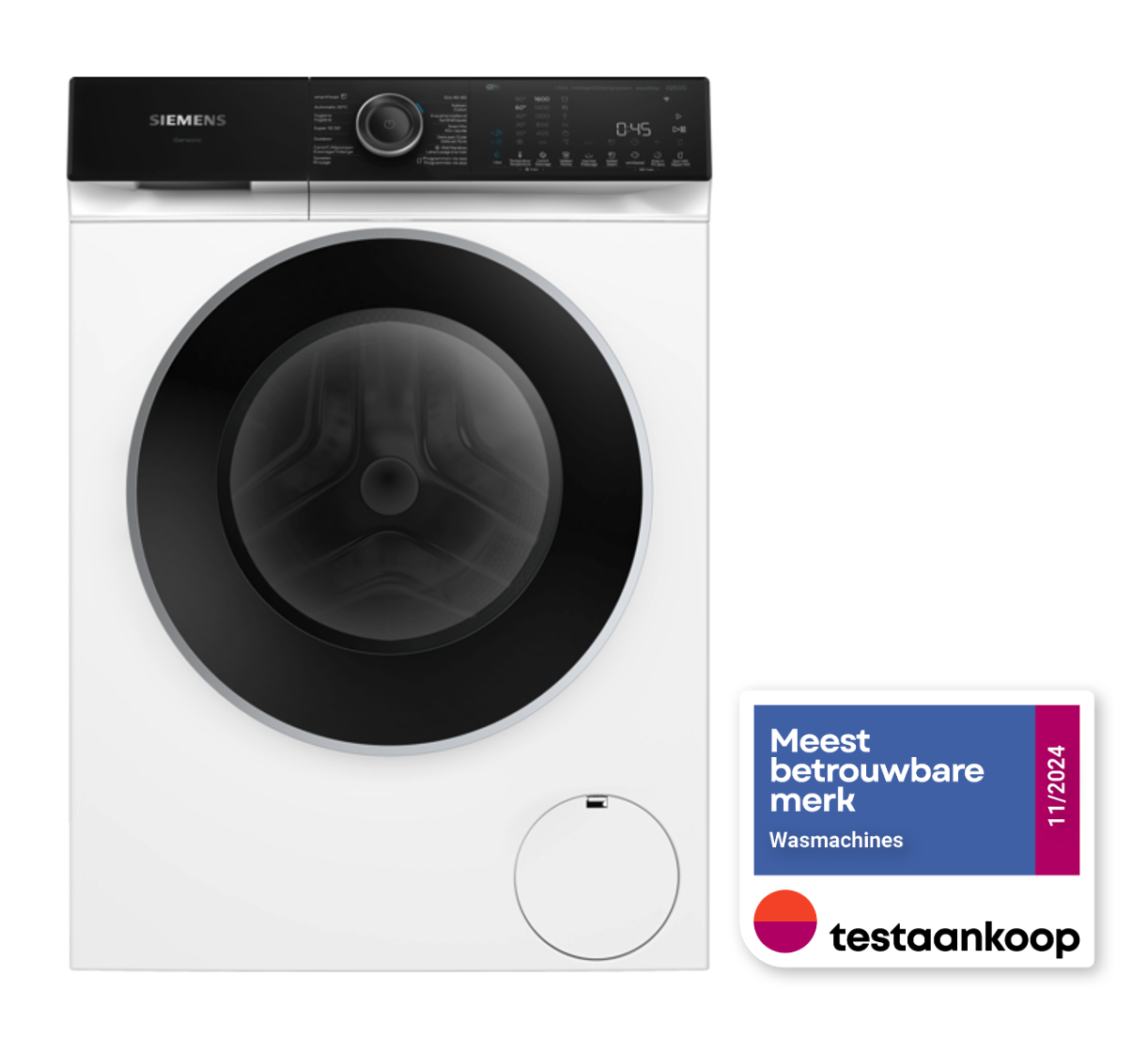 SIEMENS WG56H2A6FG IQ500 wasmachine SIEMENS WG56H2A6FG IQ500 wasmachine