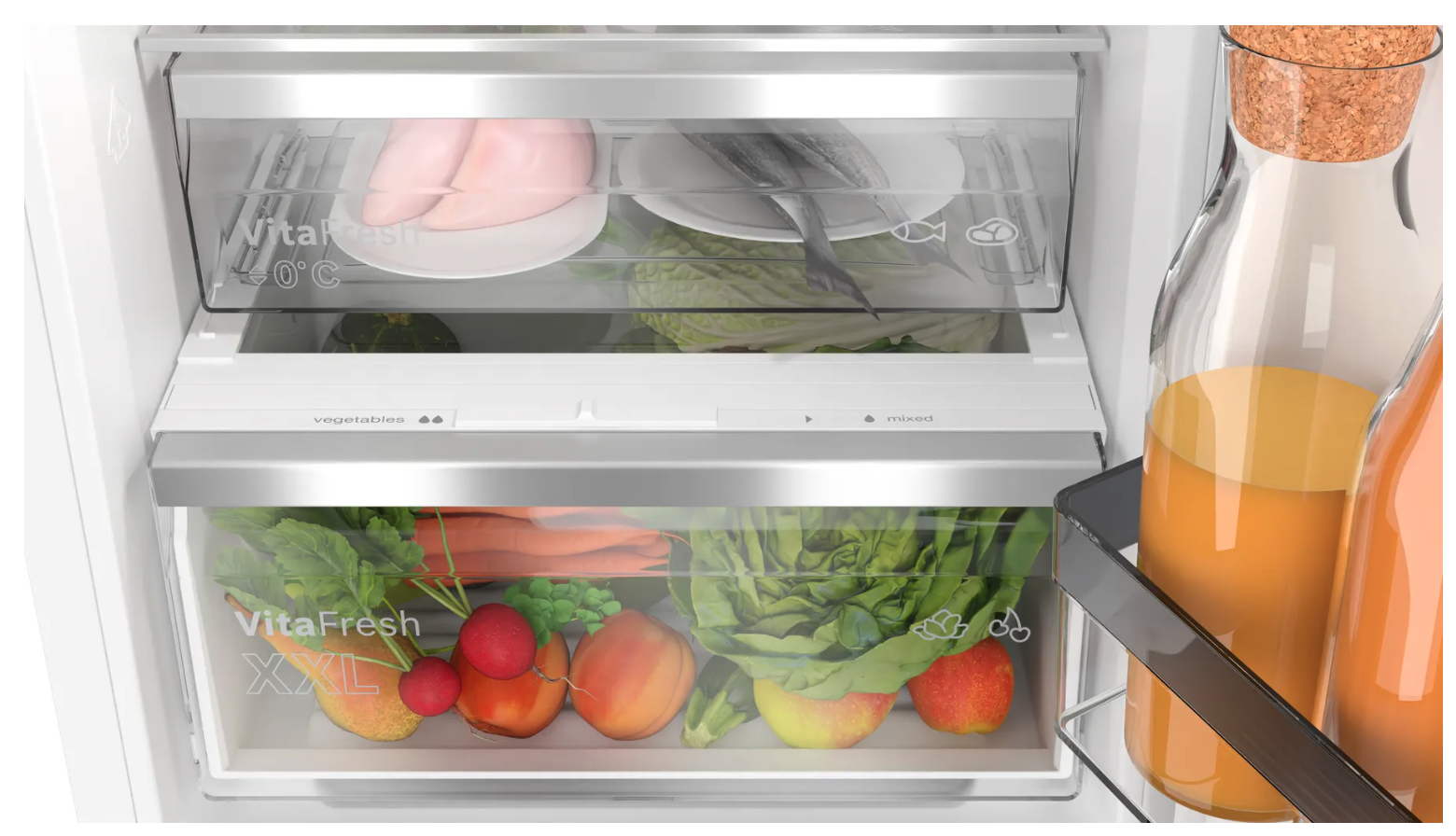 BOSCH KIN86EDD0 SERIE 6 koel-/vriescombinatie - 177,5cm BOSCH KIN86EDD0 SERIE 6 koel-/vriescombinatie - 177,5cm