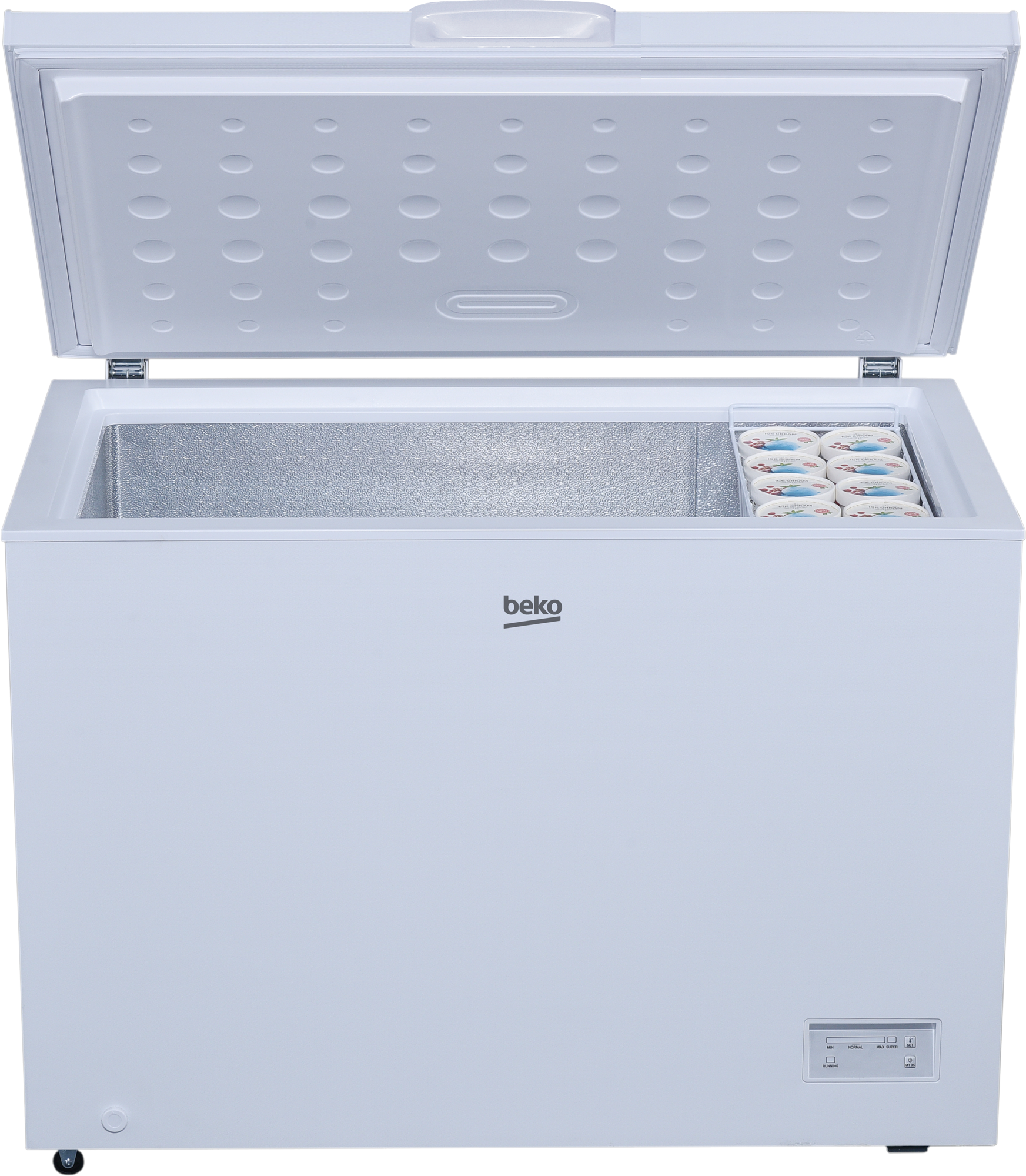 BEKO CF316EWN vrijstaande vriezer - 84cm BEKO CF316EWN vrijstaande vriezer - 84cm