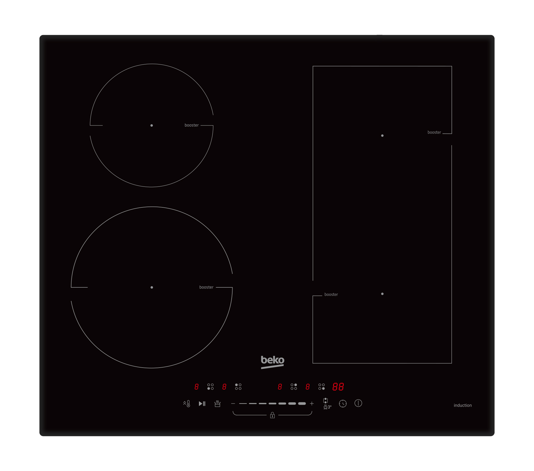 BEKO HII64500FTO inductiekookplaat - 60cm