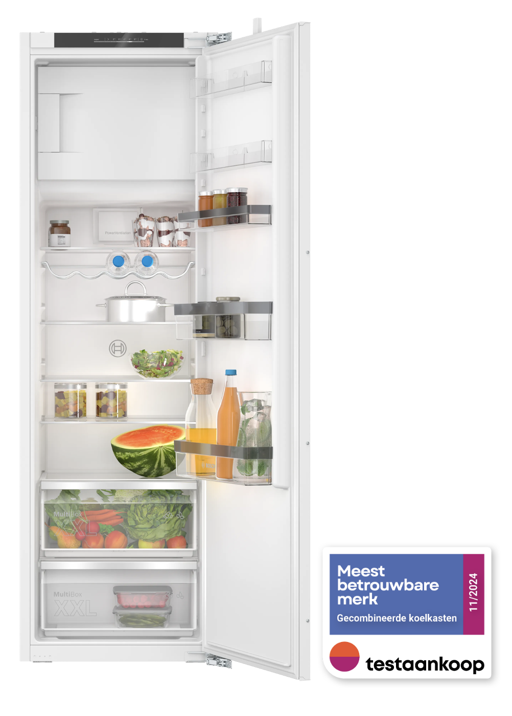 BOSCH KIL82VFE0 SERIE 4 koelkast met vriesvak - 178cm BOSCH KIL82VFE0 SERIE 4 koelkast met vriesvak - 178cm