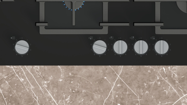 SIEMENS EP9A6MI40 IQ500 gaskookplaat - 90cm