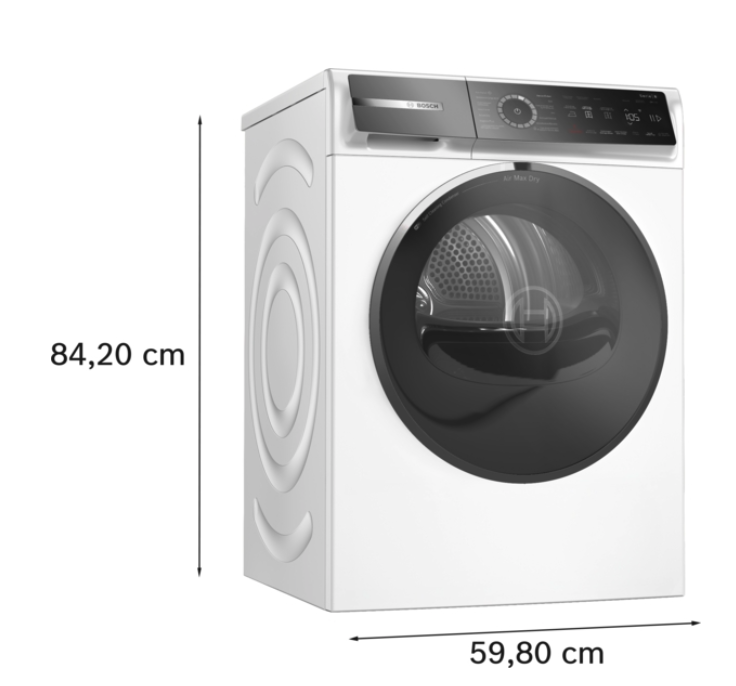 BOSCH WRB247C6FG SERIE 8 droogkast