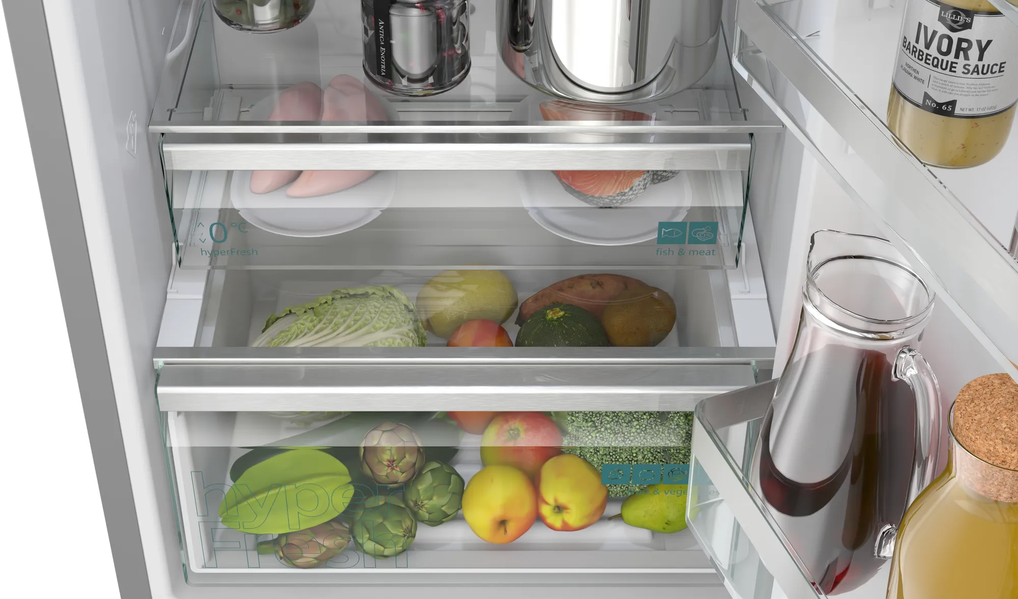 SIEMENS KG39NEIAF IQ500 vrijstaande koel-/vriescombinatie - 203cm