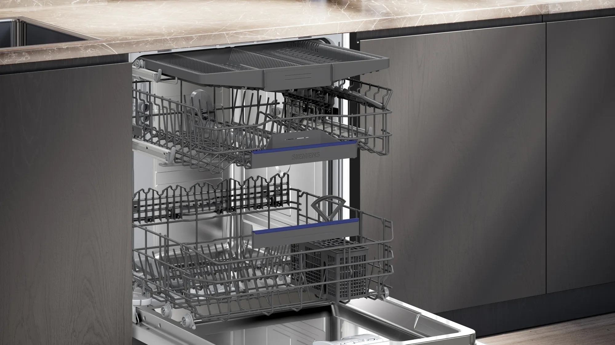 SIEMENS SX75EX04CE IQ500 vaatwasser volledig integreerbaar