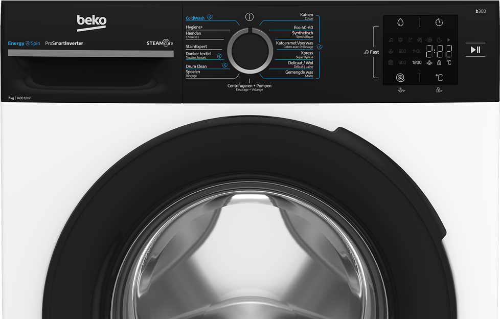 BEKO BM3WFU3741B wasmachine