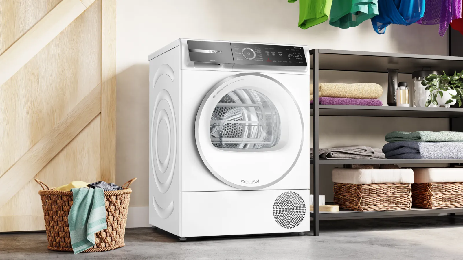 BOSCH WQB246C9FG SERIE 8 droogkast BOSCH WQB246C9FG SERIE 8 droogkast