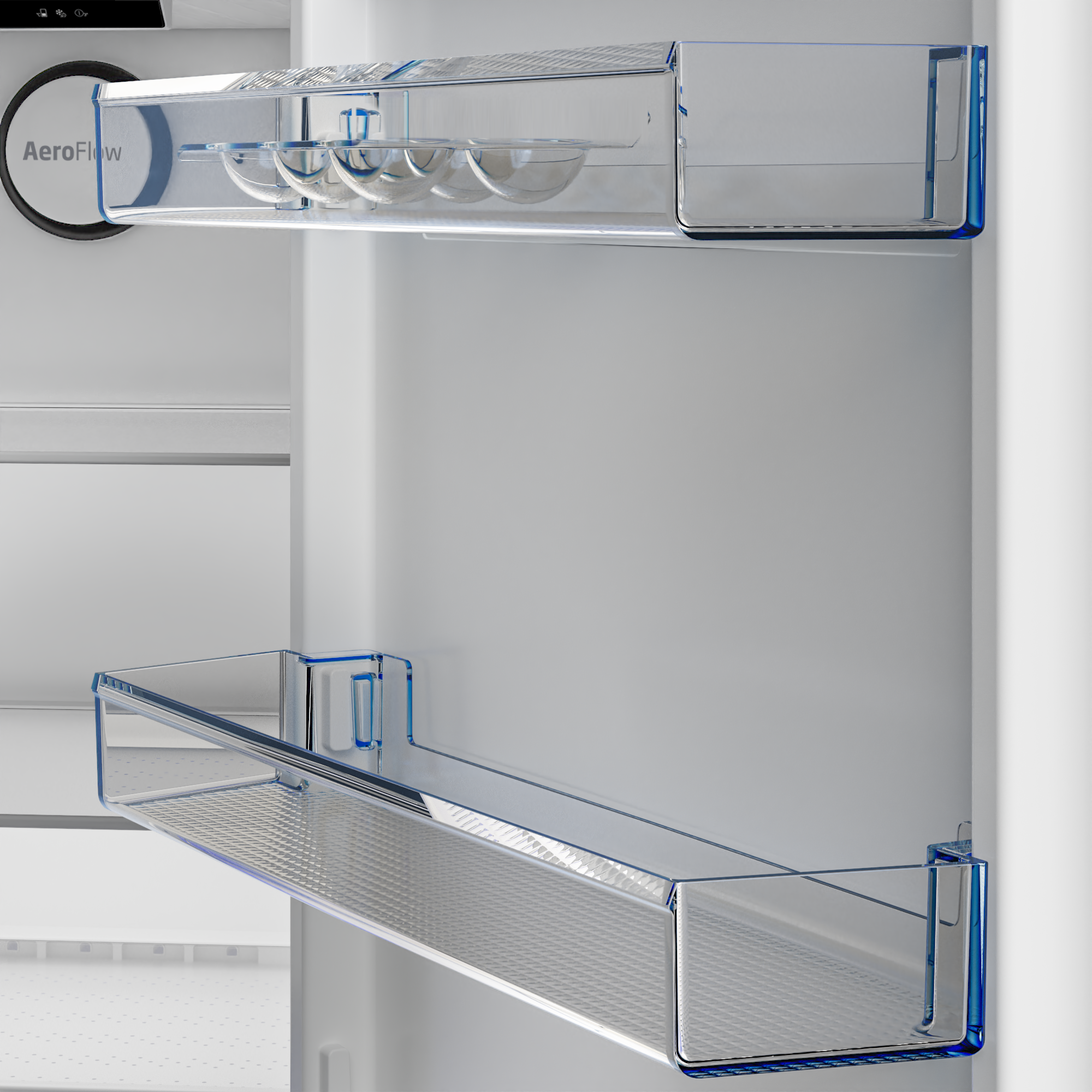 BEKO B7RCNA408HG vrijstaande koel-/vriescombinatie - 203cm